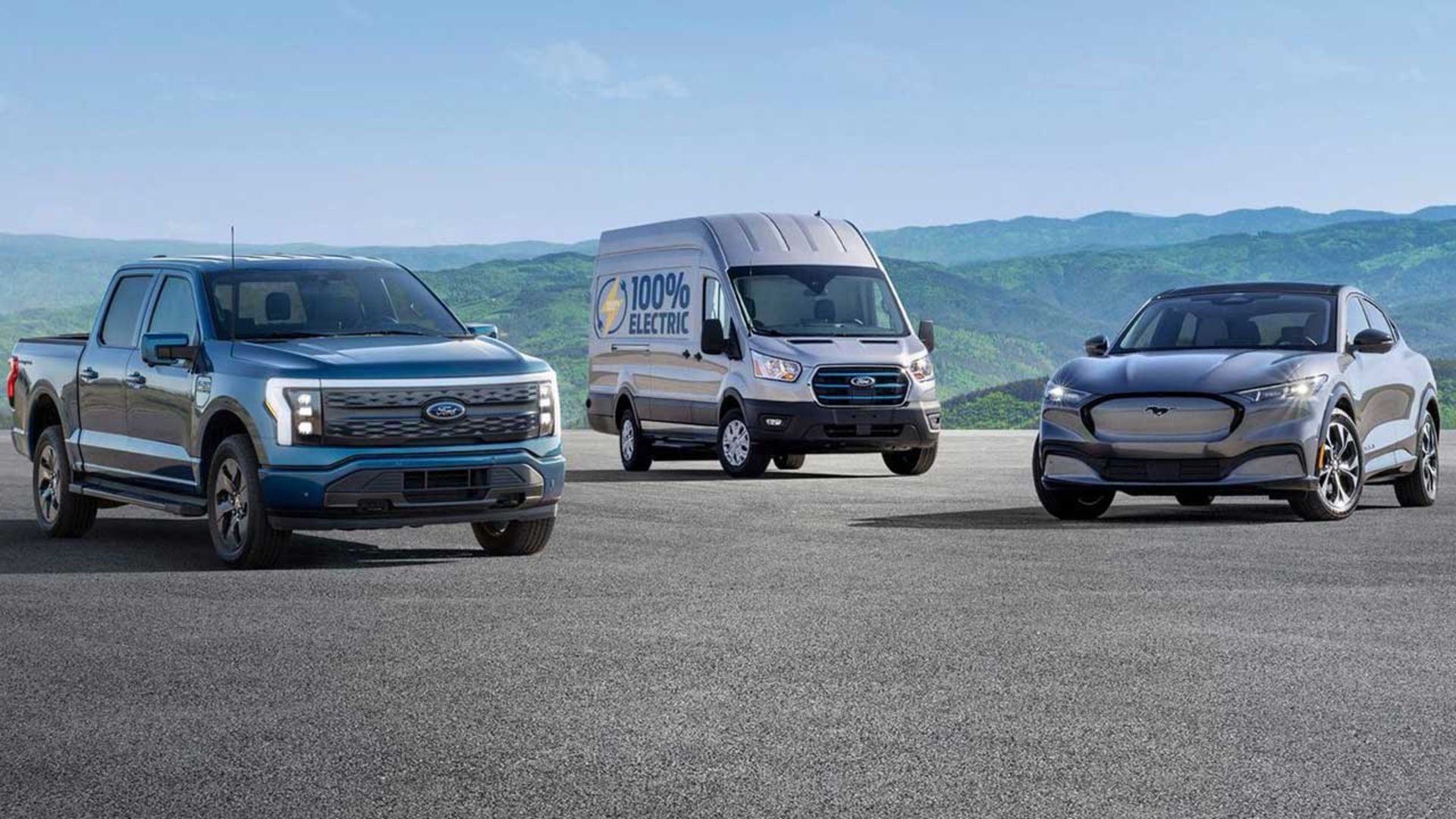 خودروهای برقی فورد