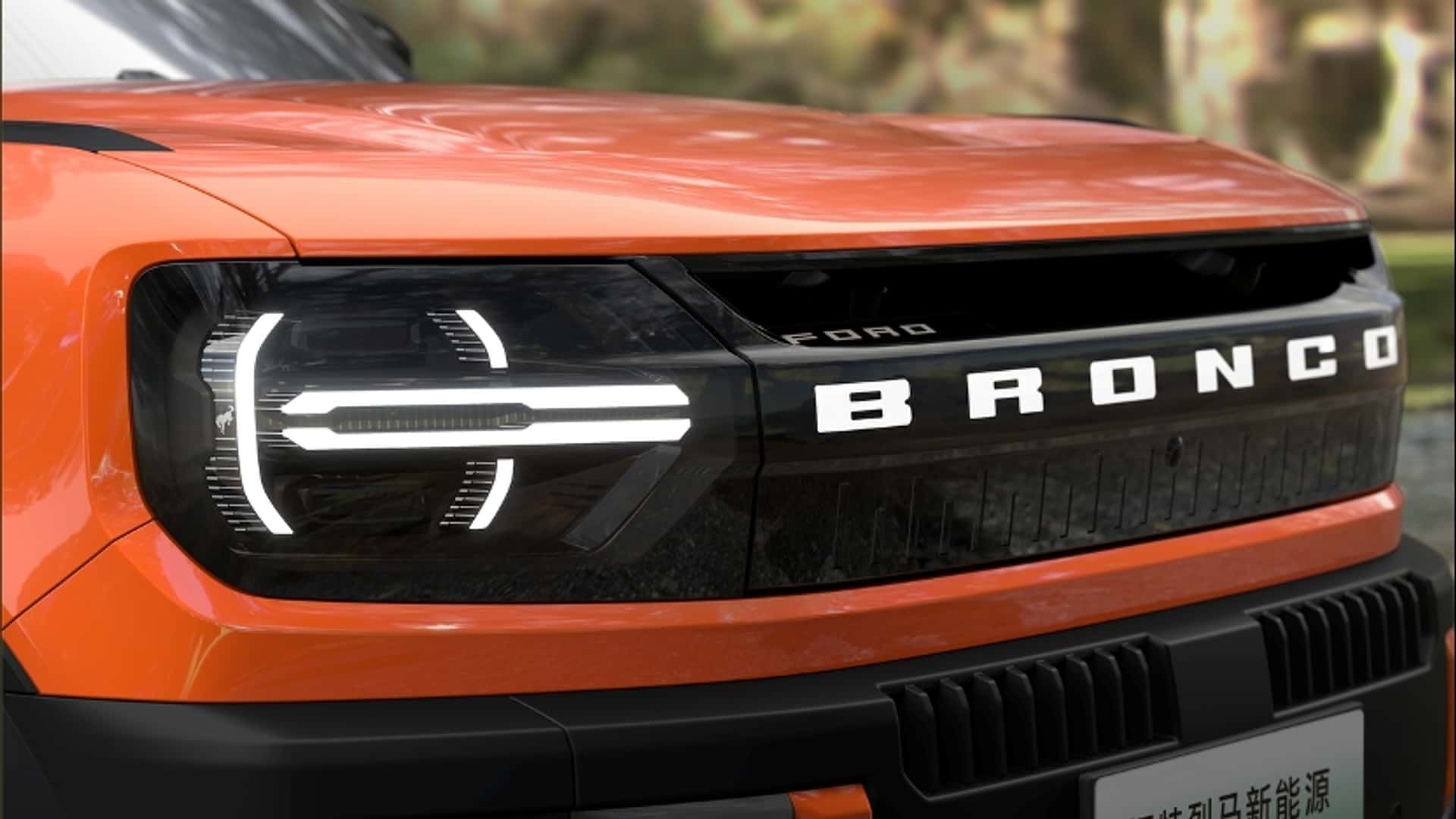  Electric Ford Bronco ev