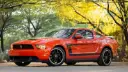 خودروی فورد موستانگ باس 302 (Ford Mustang Boss 302) مدل ۲۰۱۲ با رنگ نارنجی