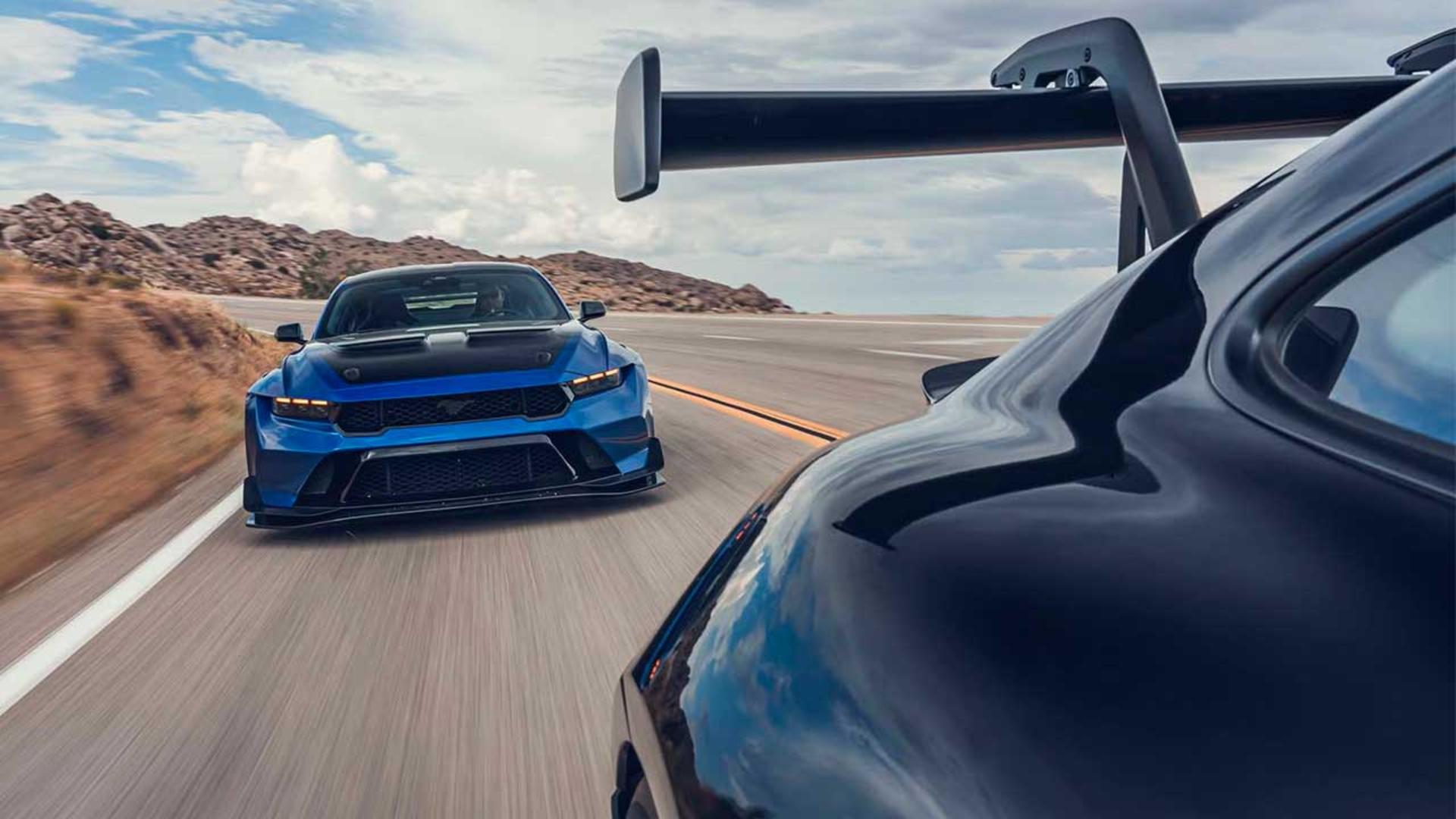 رویارویی فورد موستانگ GTD و پورشه 911 GT3 RS
