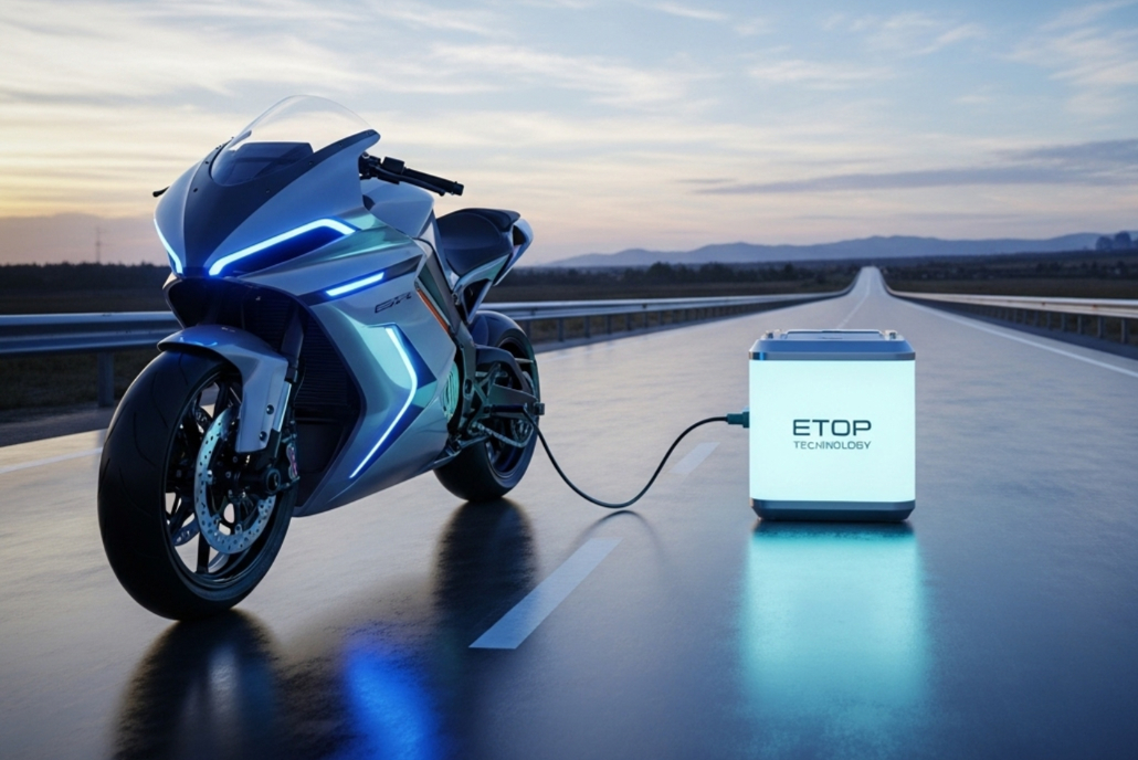 ۱۶۰۰ کیلومتر با یک شارژ موتورسیکلت برقی به حقیقت نزدیک می شود