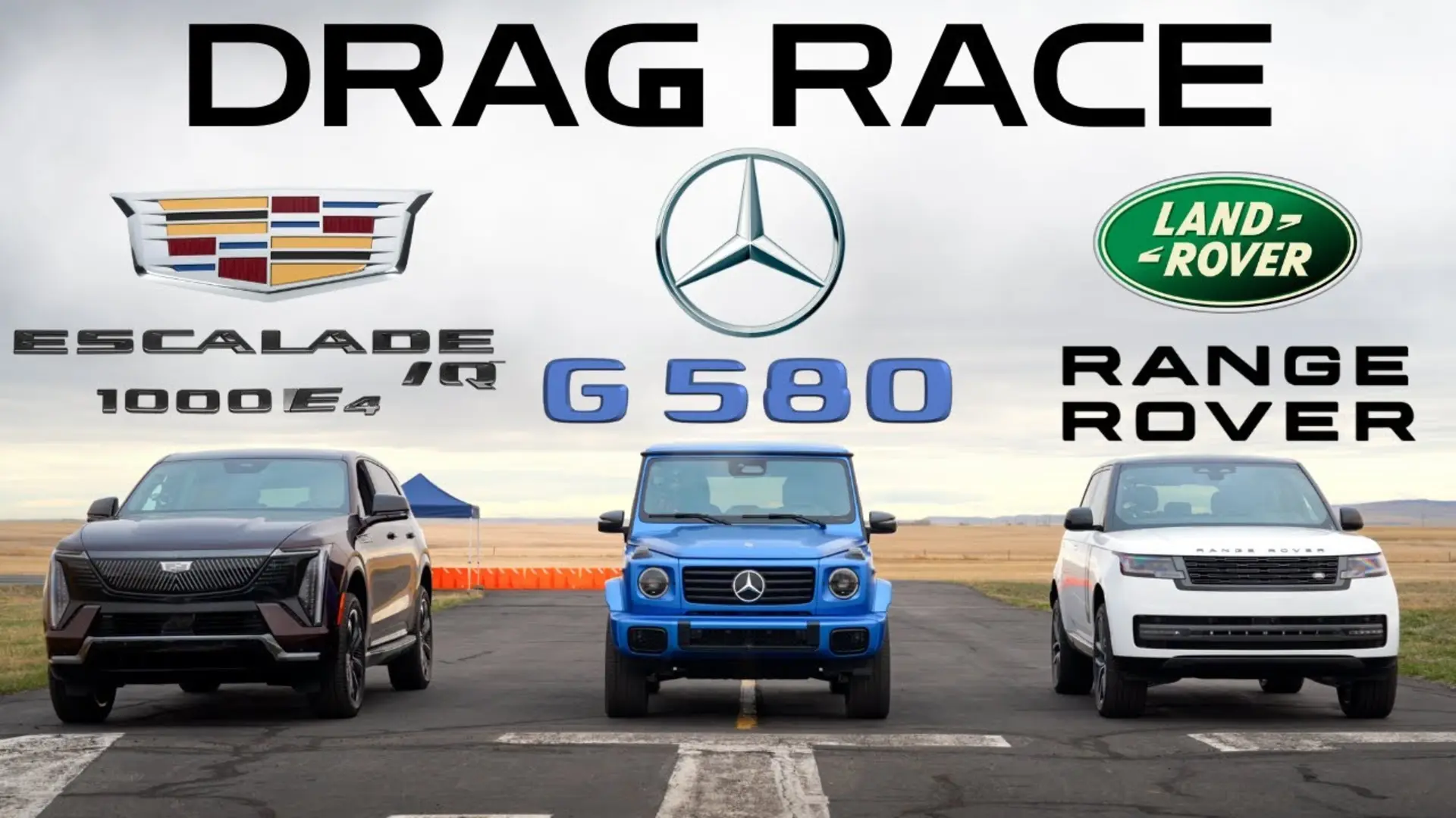 درگ کادیلاک، مرسدس و رنجروور