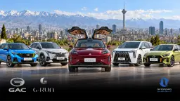 مجموعه خودروهای برند GAC شامل مدل‌های EMZOOM، EMKOO، HYPTEC HT، MB و EMPOW
