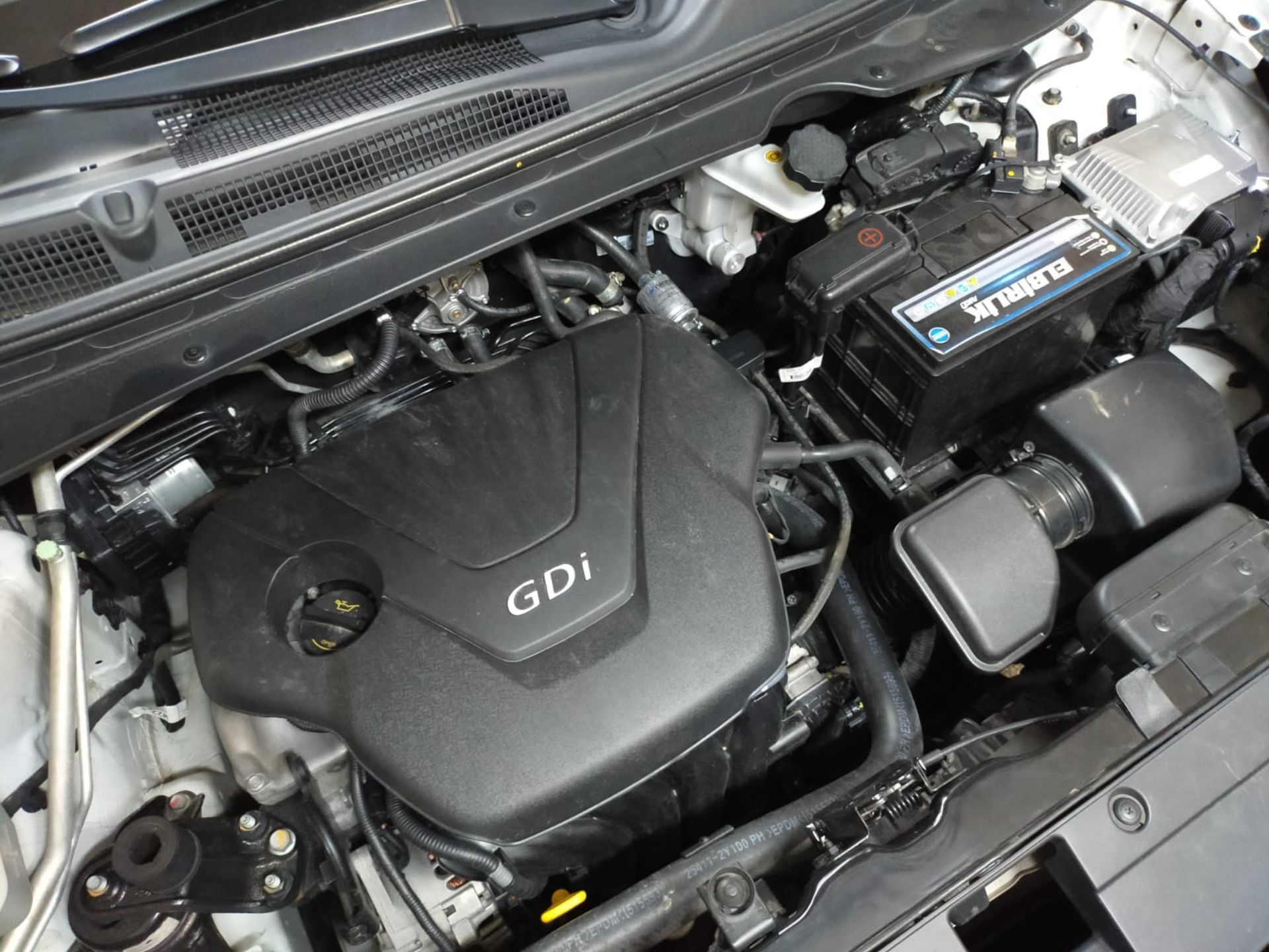 نمای بالای موتور gdi