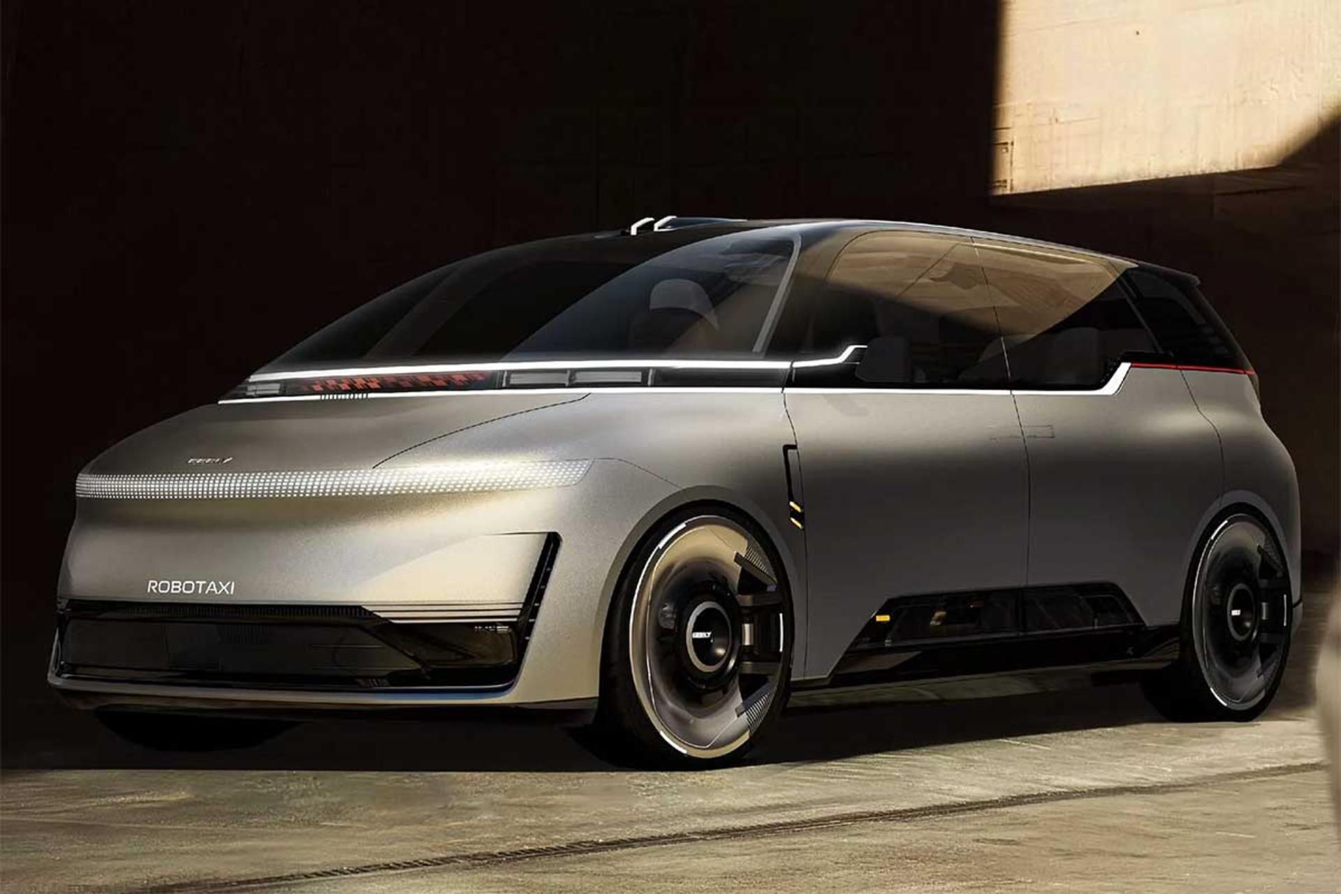 روبوتاکسی جیلی EVA Cab