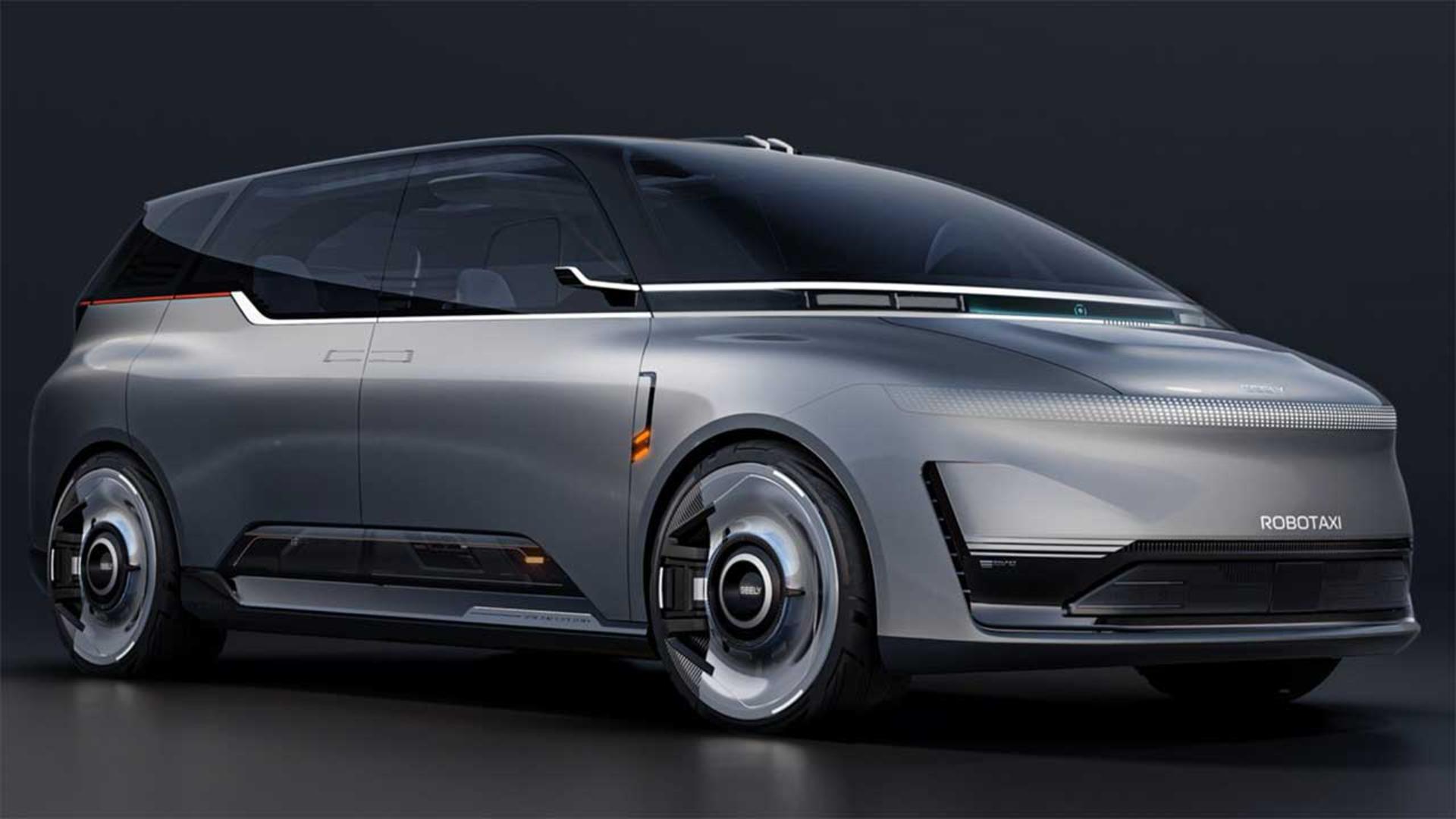 روبوتاکسی جیلی EVA Cab