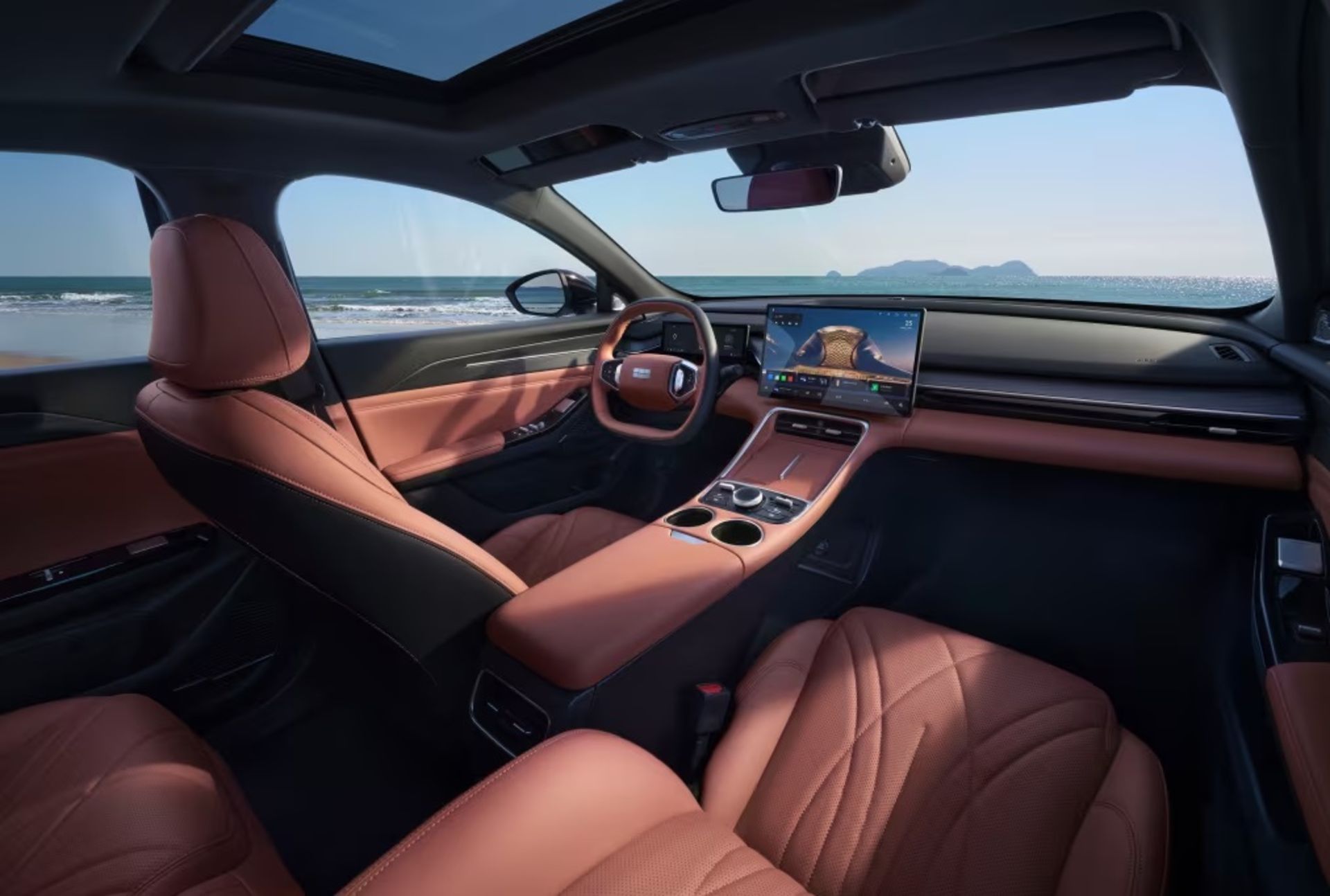 geely galaxy l6 interior