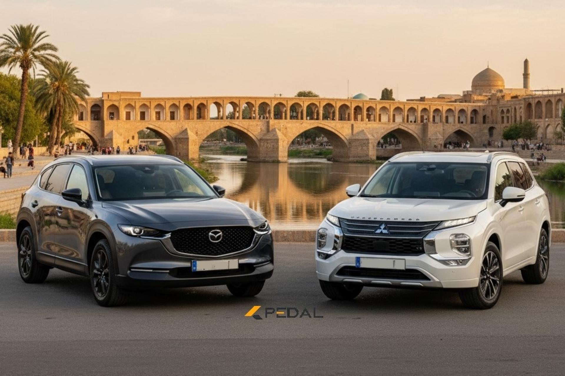 mitsubishi outlander  mazda cx-50