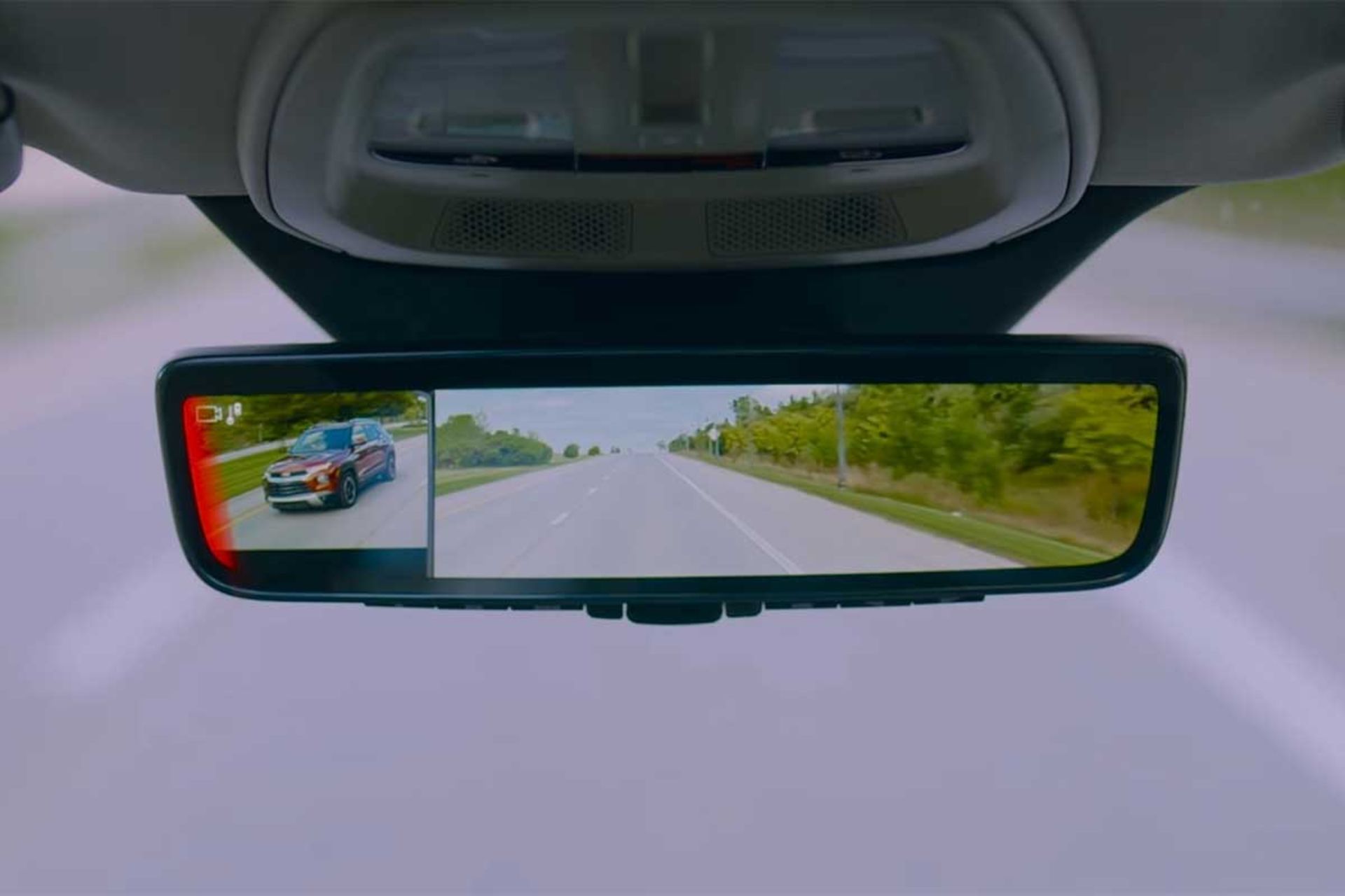 نسل جدید آینه دیجیتالی خودرو