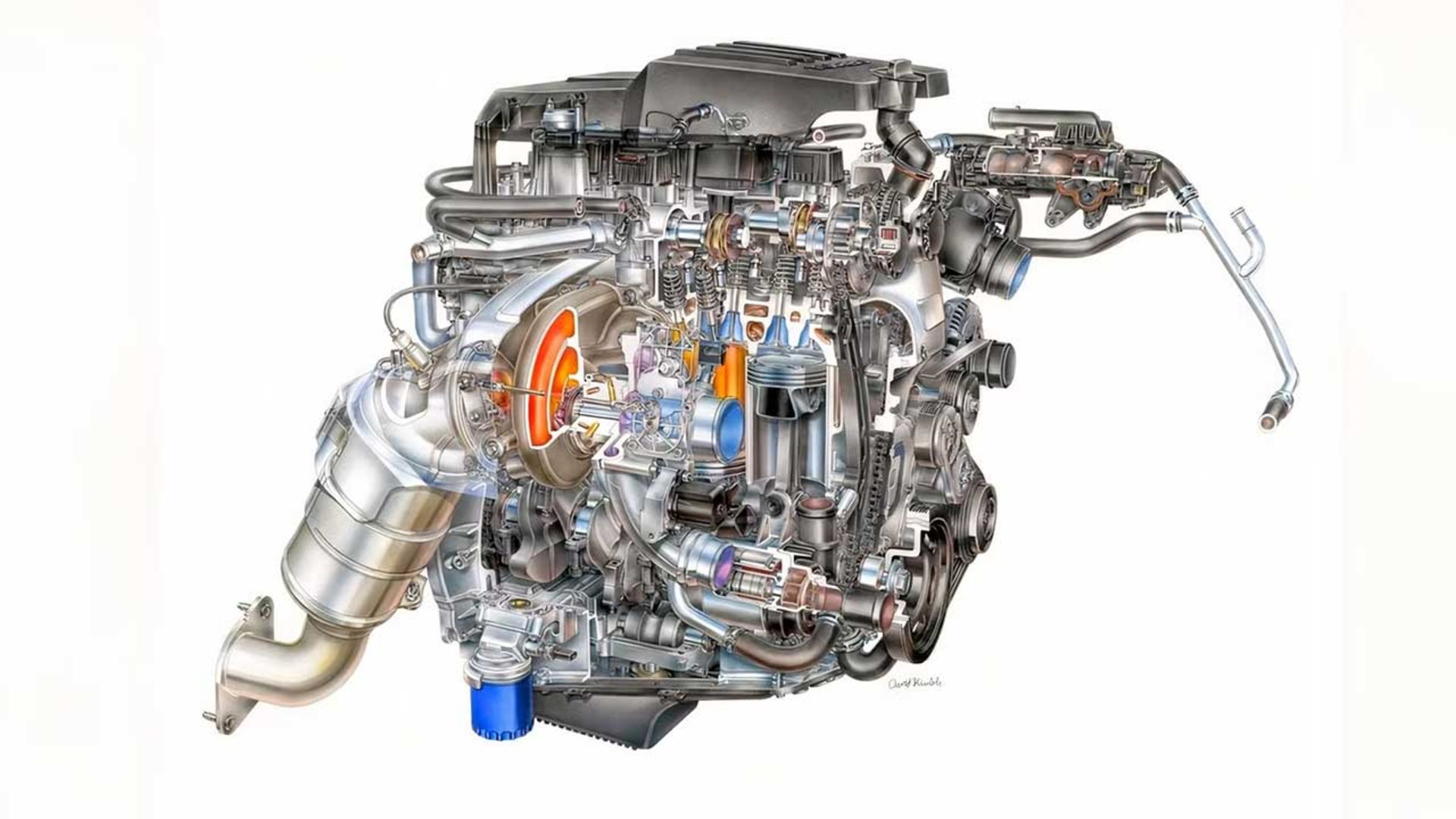 موتور چهار سیلندر توربومکس جنرال موتورز