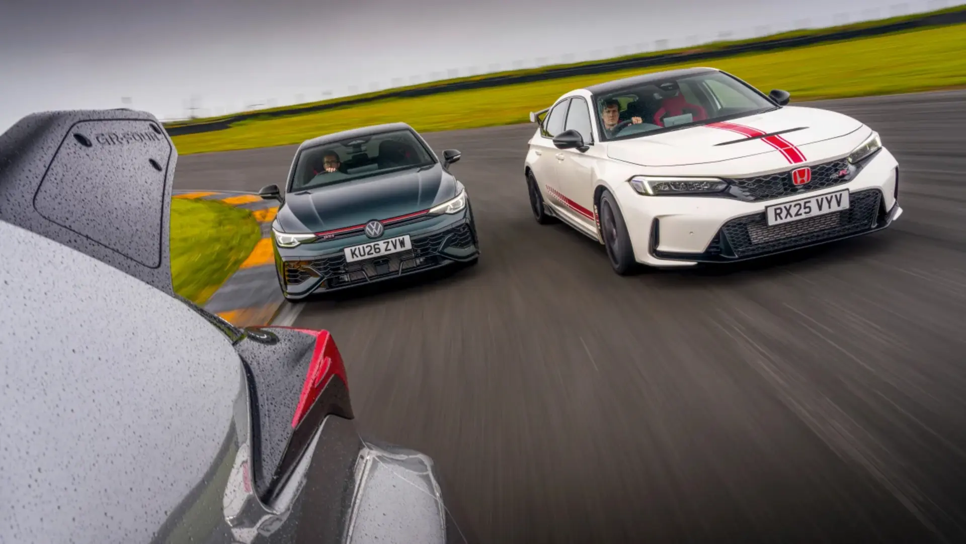 GOLF  Yaris  civic comparison  