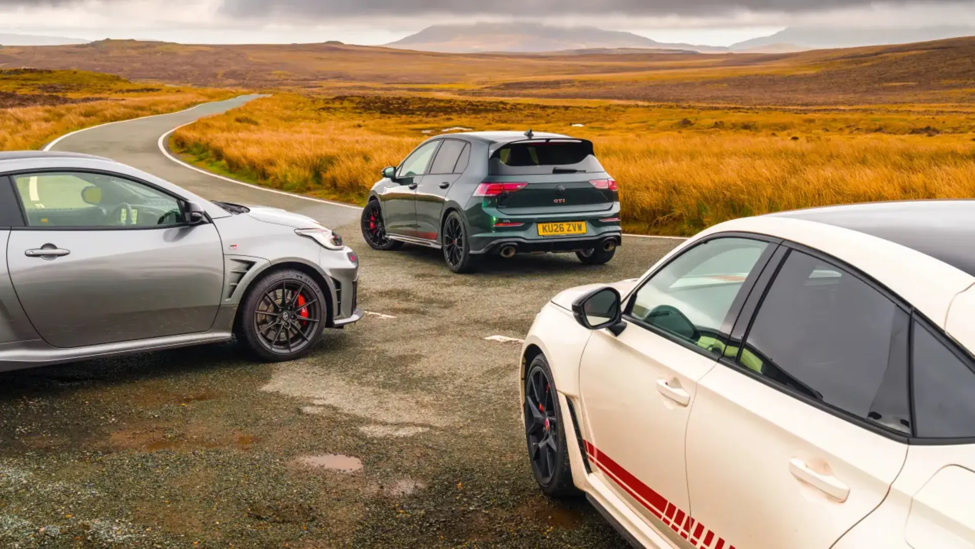 GOLF  Yaris  civic comparison  