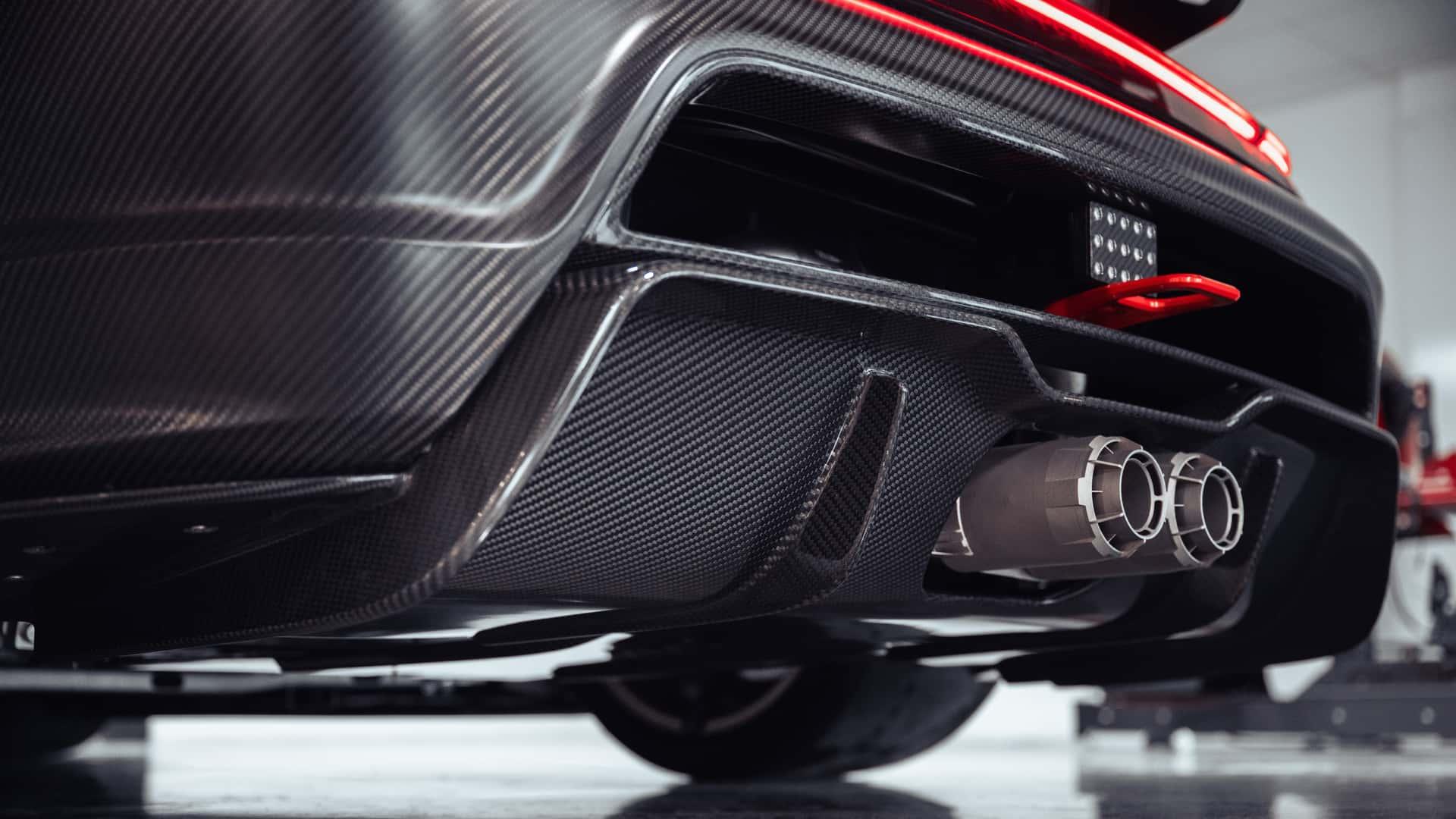 پورشه 911 گونتر ورکس GXR-Evo اگزوز