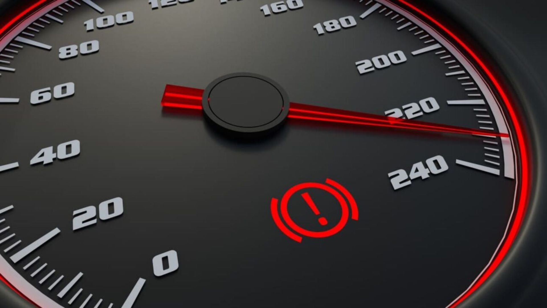 چراغ هشدار ترمز دستی