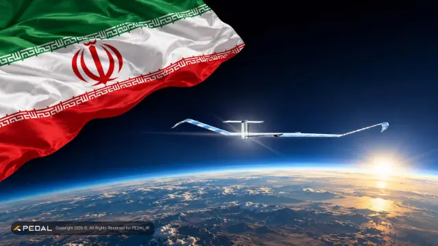 پهپاد HAPS (High Altitude Platform Station) در ارتفاع بالا بالای اتمسفر زمین