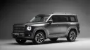 خودرو هاوال H9 (Haval H9) با رنگ خاکستری متالیک در استودیو