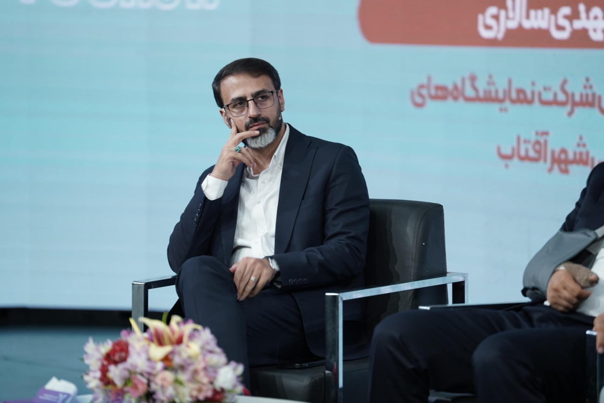 سالاری در نشست خبری هفتمین نمایشگاه خودرو تهران