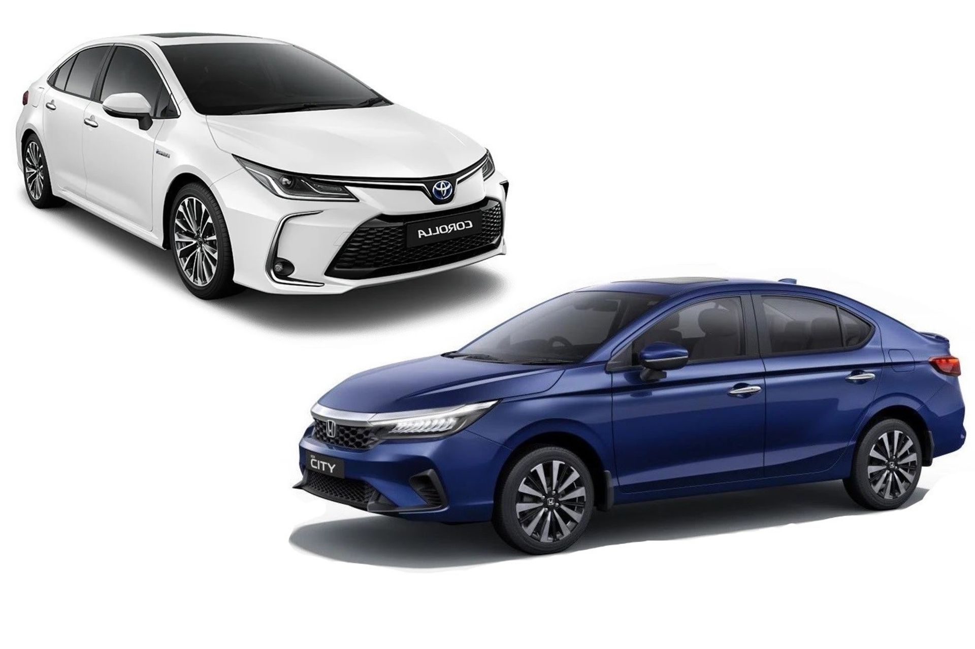 honda city toyota corolla 