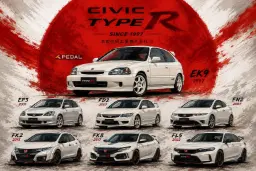 honda civic Type R 1997 