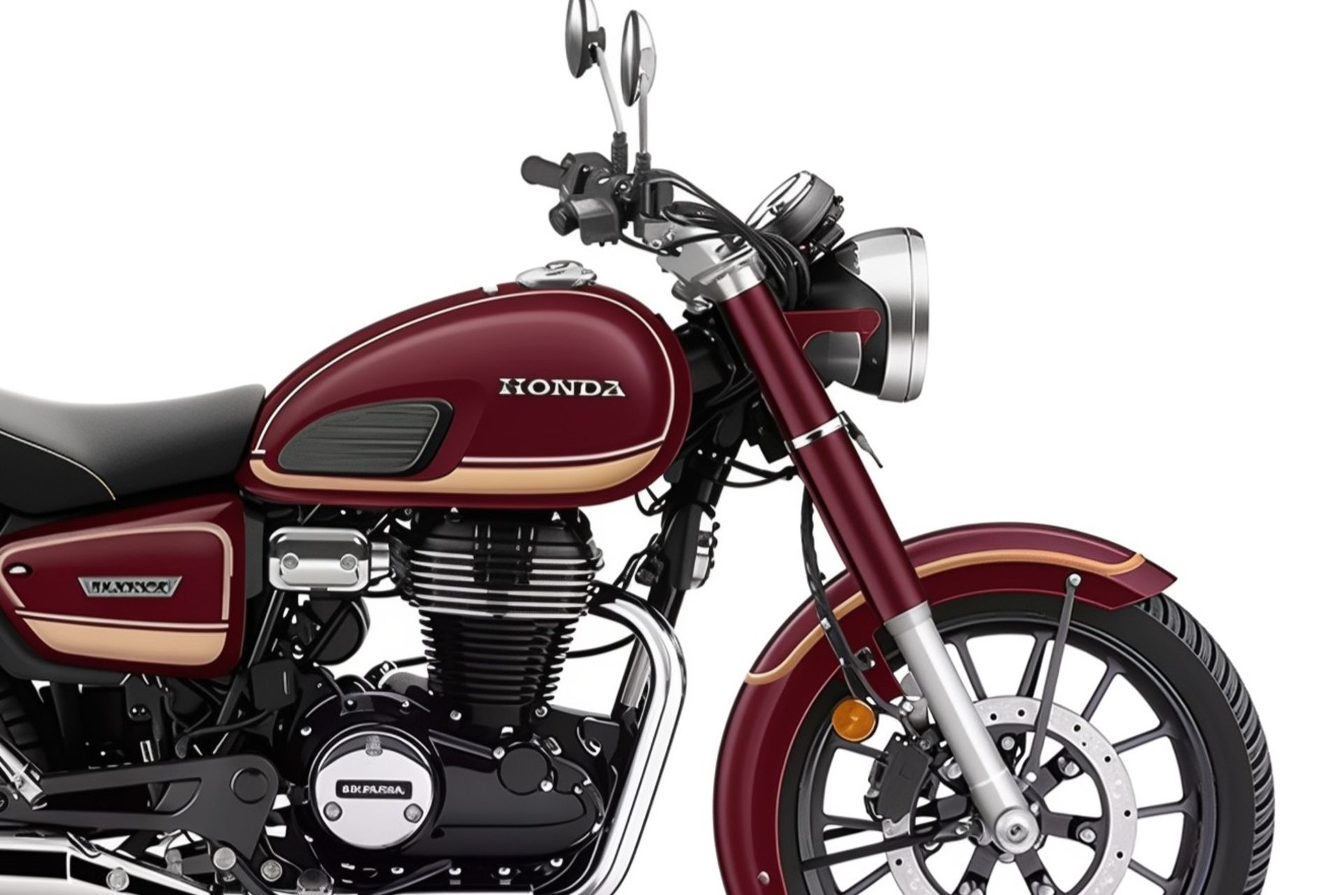 موتورسیکلت هوندا CB350 طرح کلاسیک