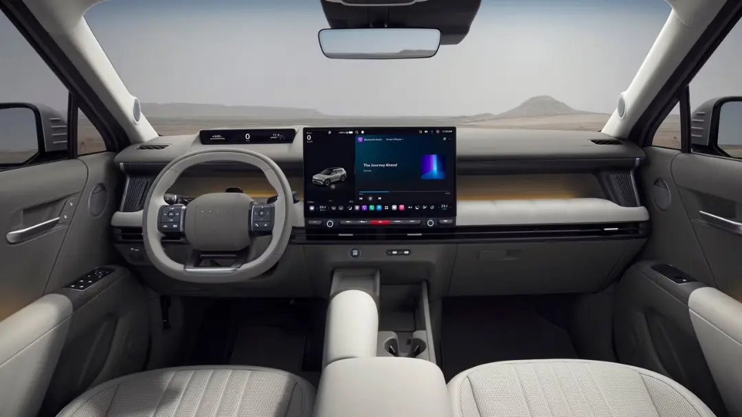 داشبورد و کابین داخلی خودروی هیوندای (Hyundai) با طراحی مدرن