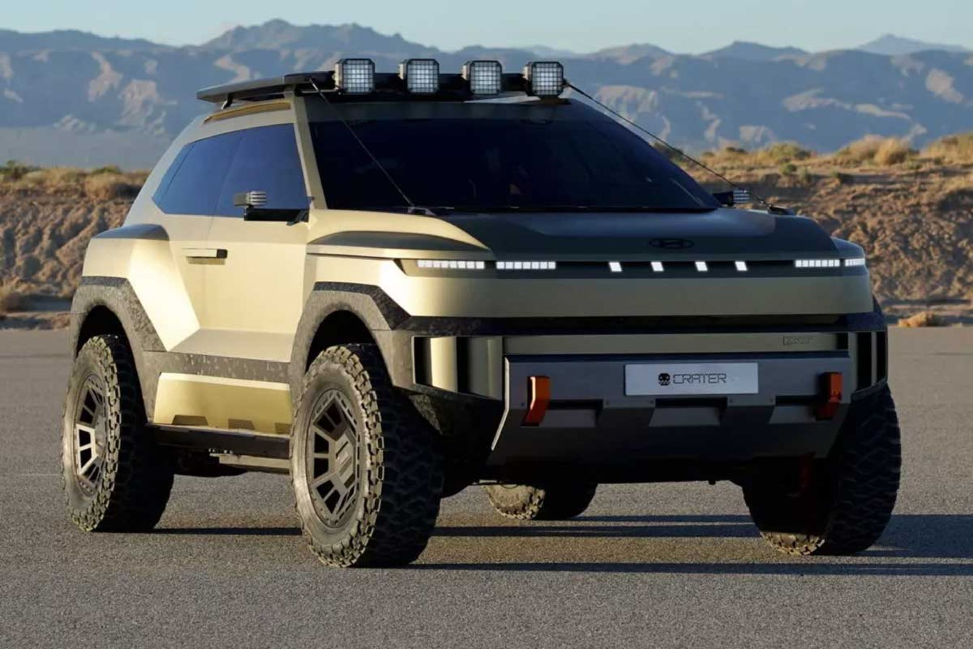 کانسپت آفرودی هیوندای کریتر