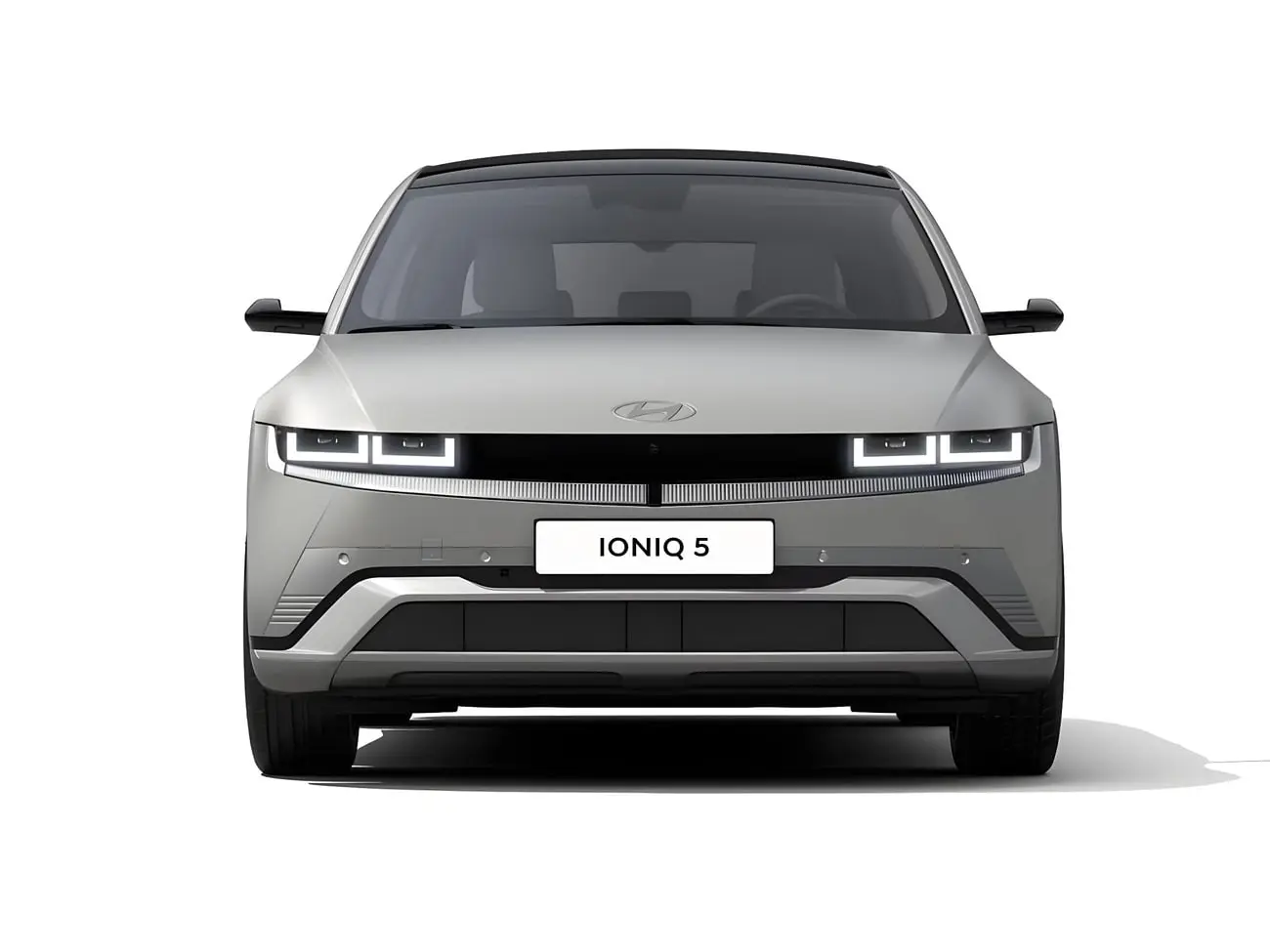 خودرو الکتریکی هیوندای آیونیک ۵ (Hyundai IONIQ 5) با نمای روبه‌رو