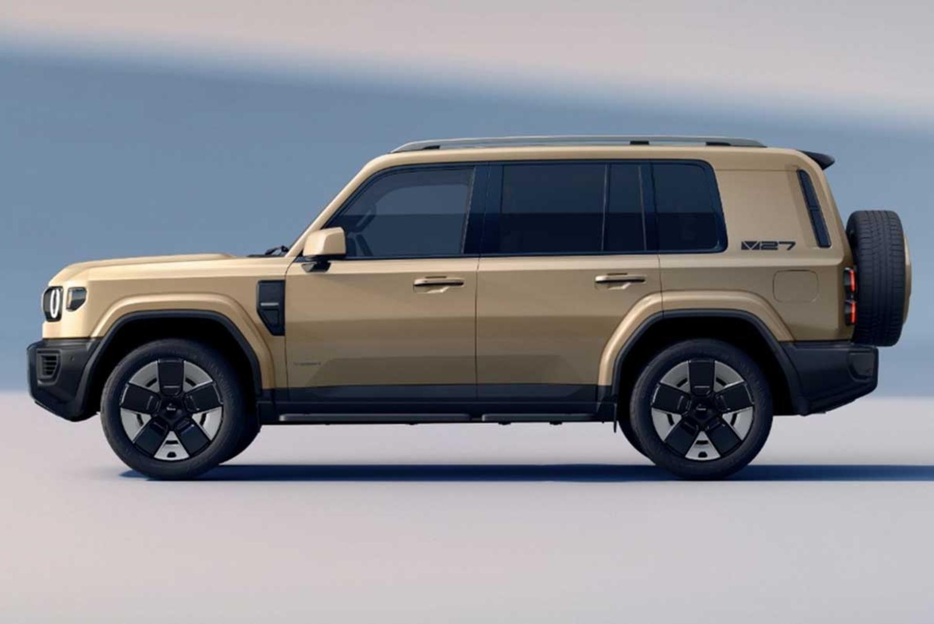 چری آی‌کار V27 نمای جانبی