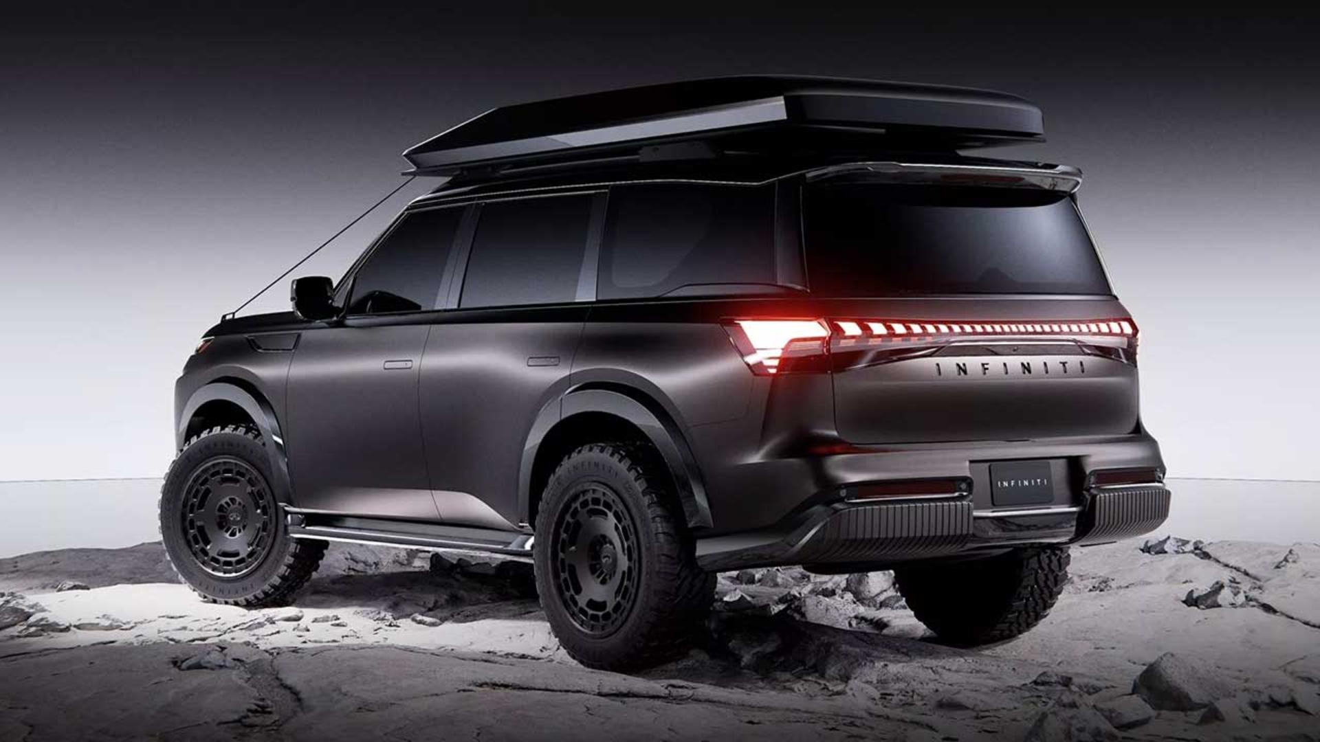 اینفینیتی QX80 ترین اسپک کانسپت