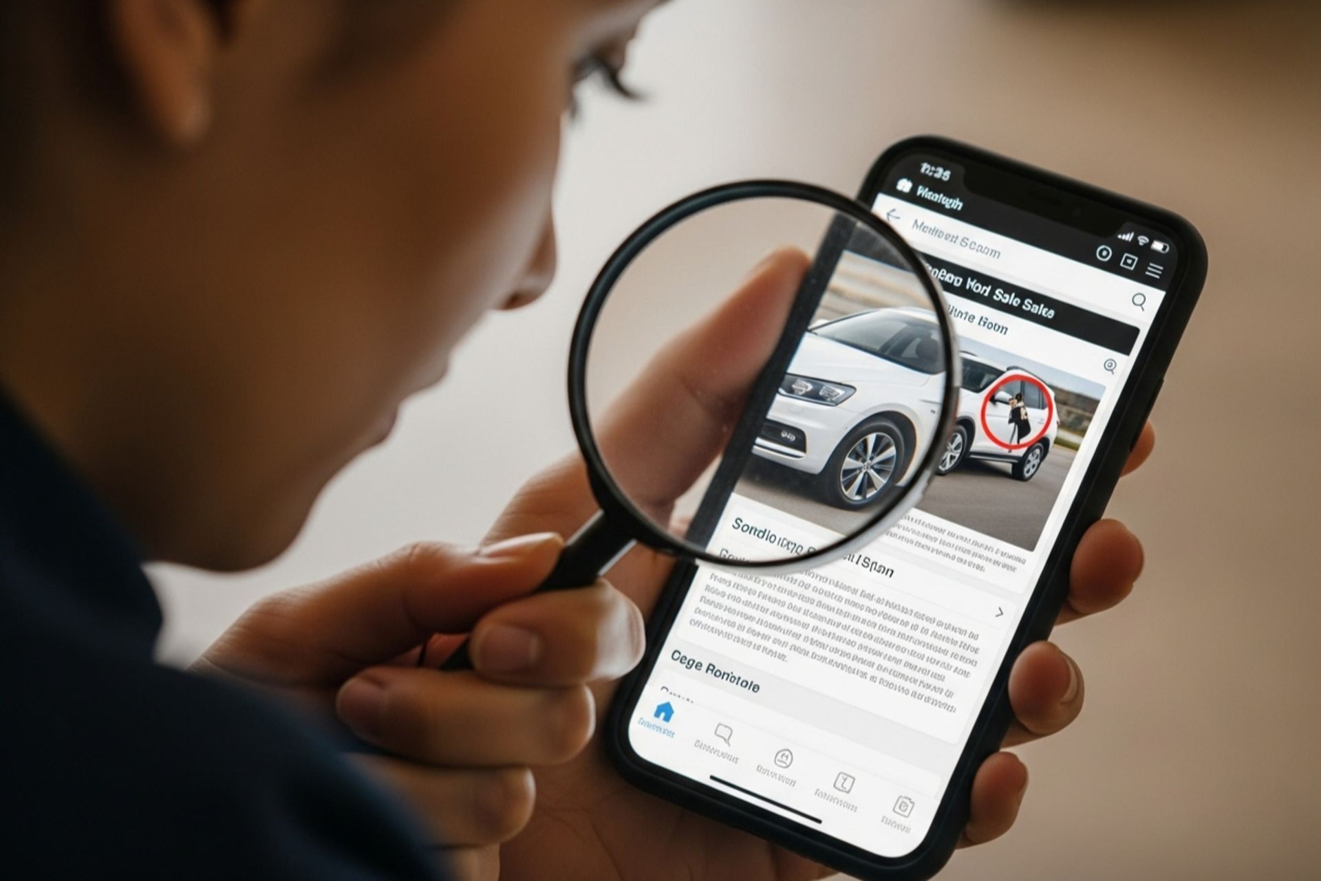 بررسی دقیق آگهی آنلاین فروش خودرو