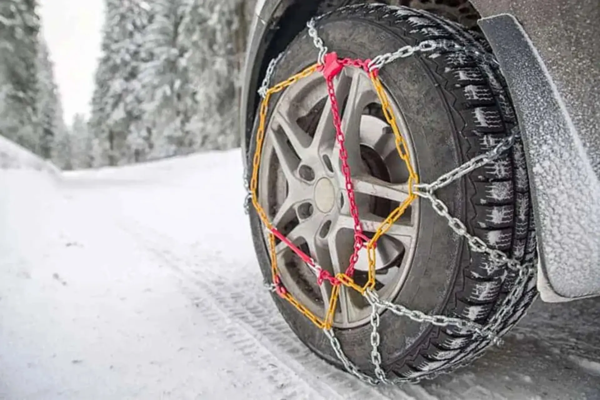 آموزش بستن زنجیر چرخ