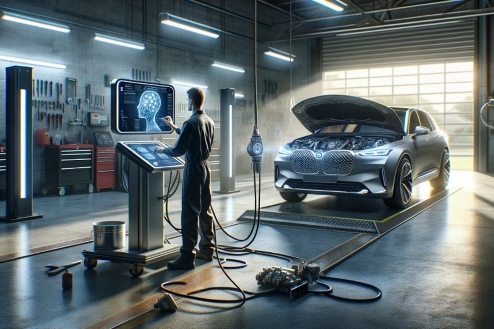 تعمیرگاه مدرن خودرو