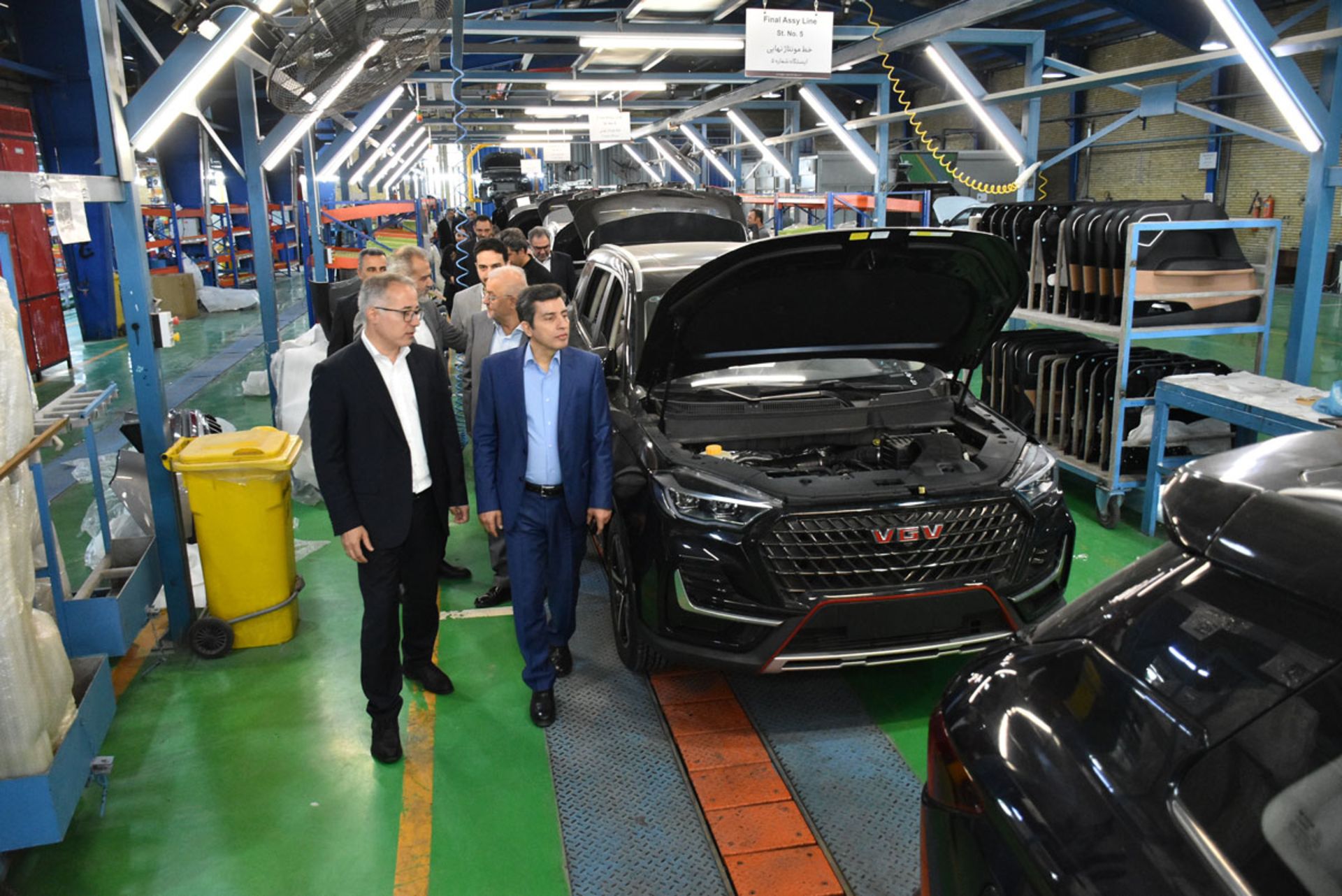 افتتاح خط تولید اونترا U75 پلاس ایلیا