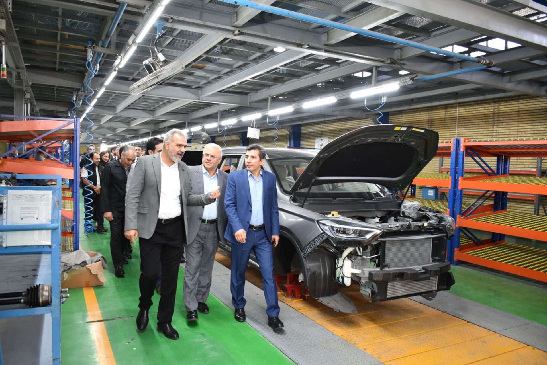 افتتاح خط تولید اونترا U75 پلاس ایلیا