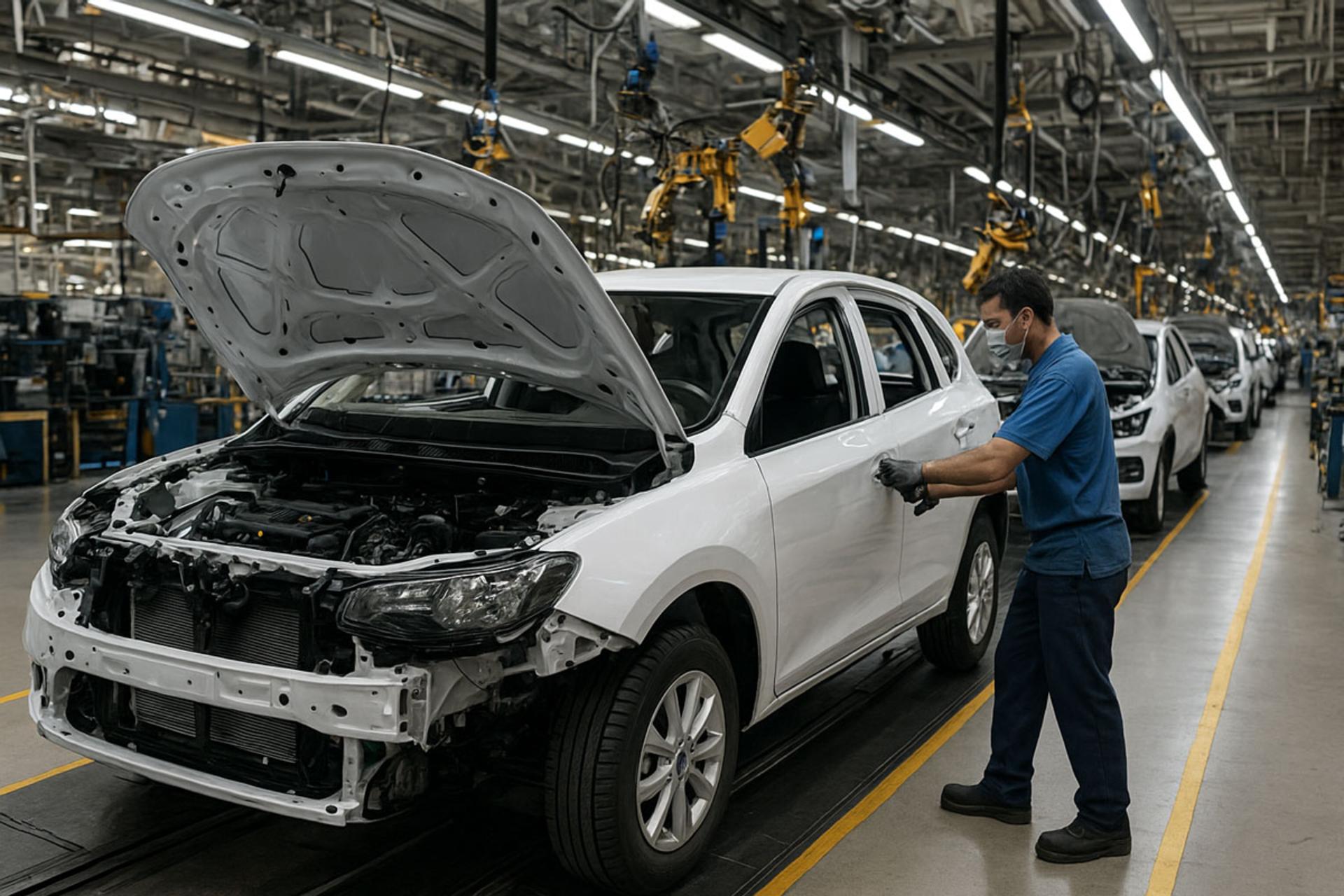 خط تولید خودرو