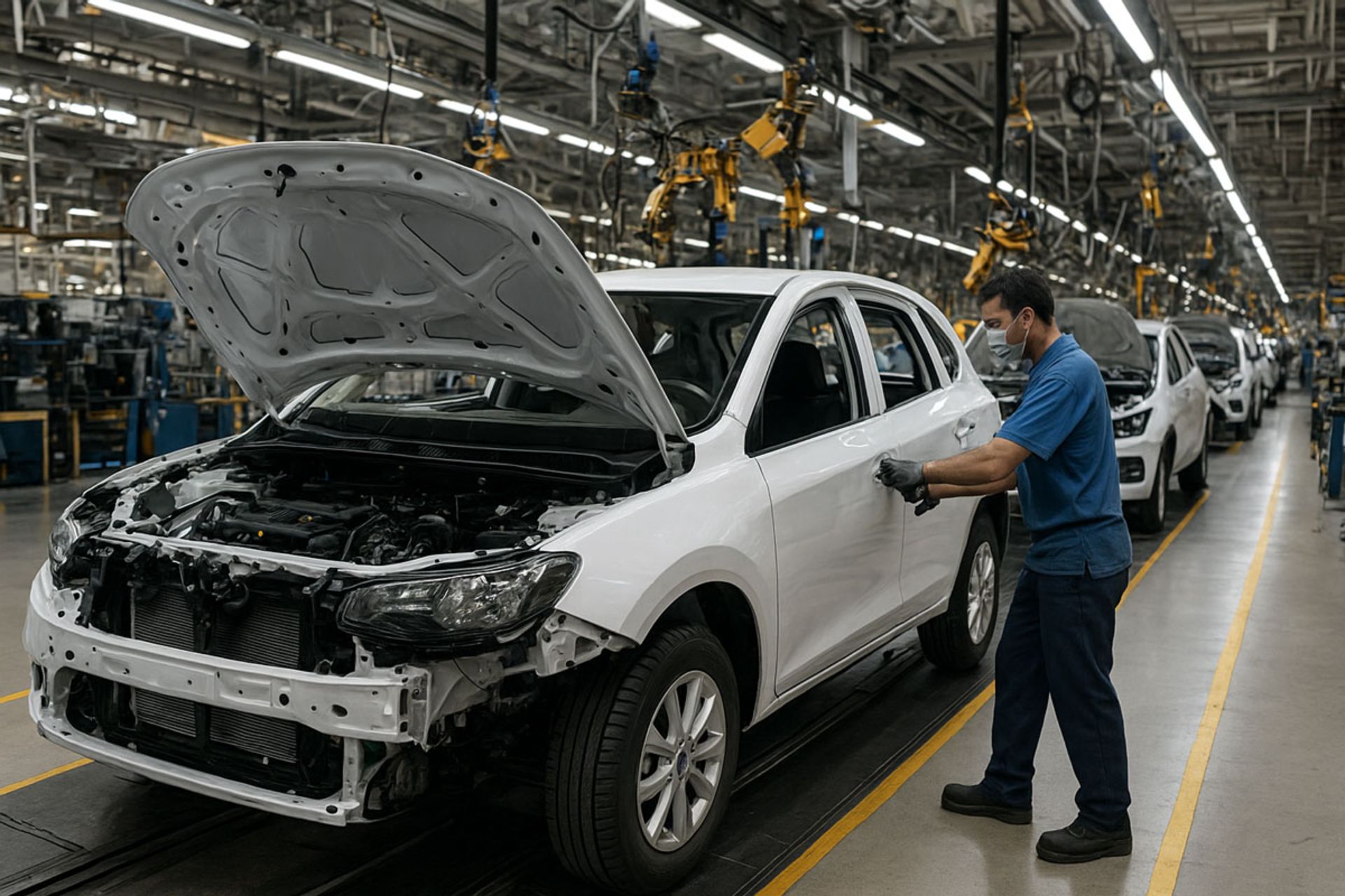 خط تولید خودرو