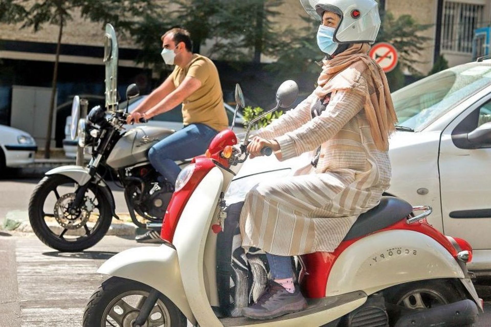 iran bike riding for women