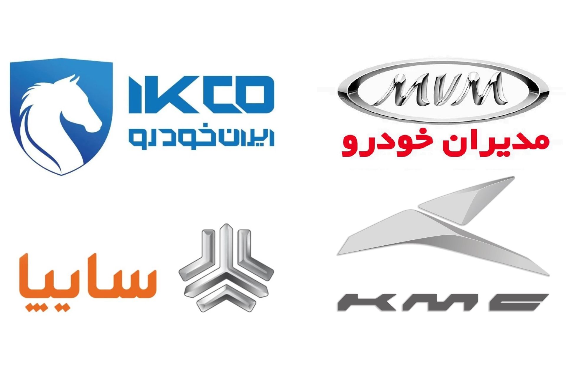 ikco mvm saipa kmc
