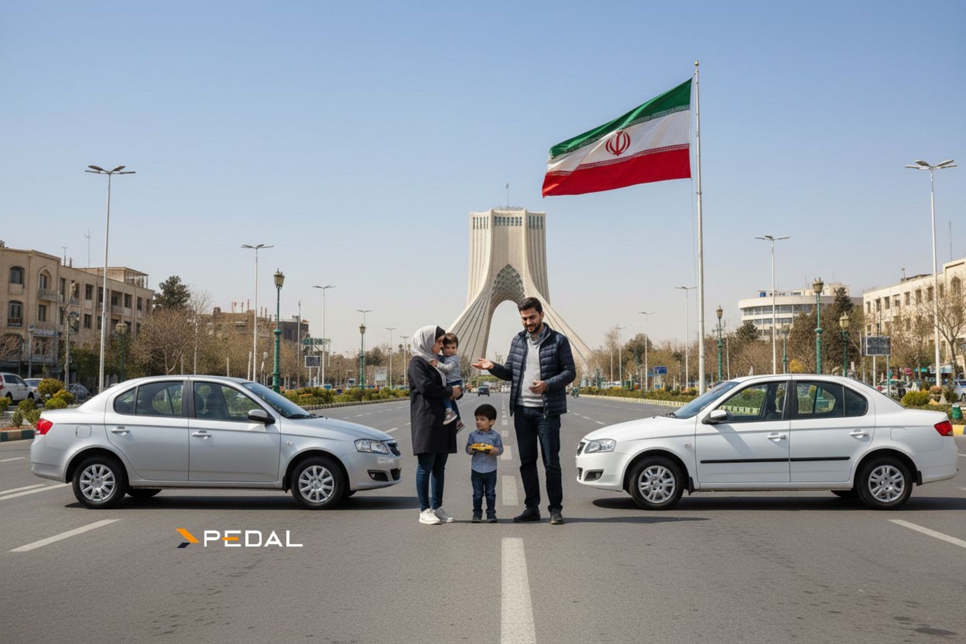 iran car cars family