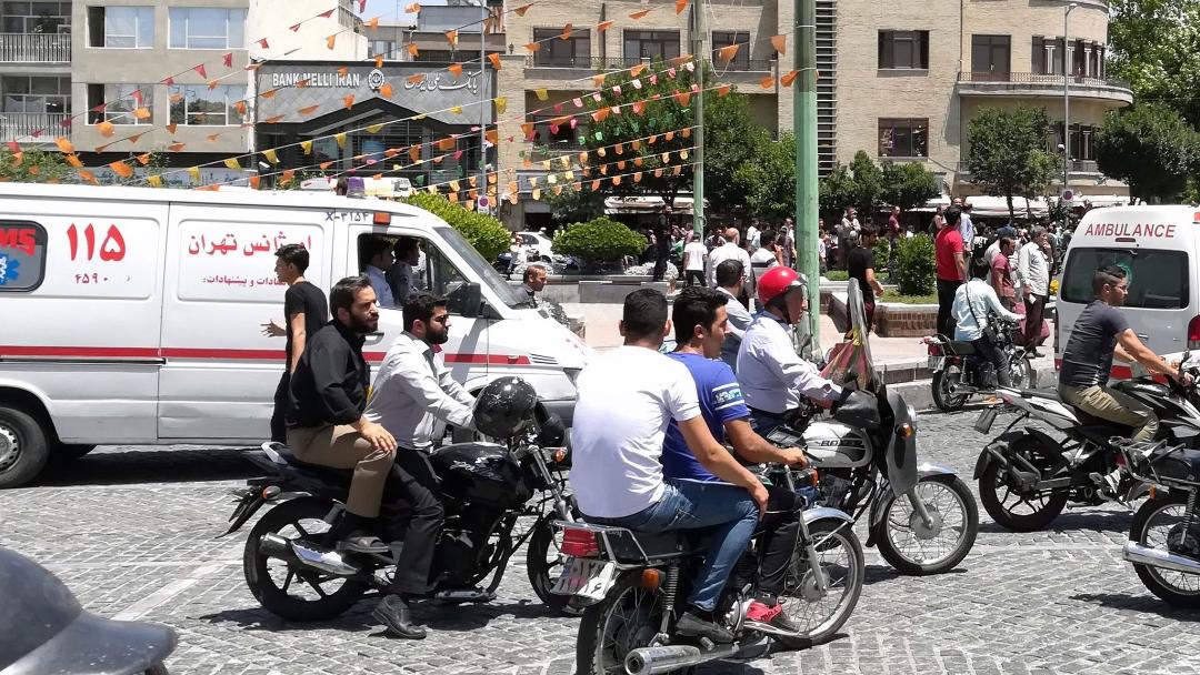 ترافیک موتورسیکلت ها در ایران