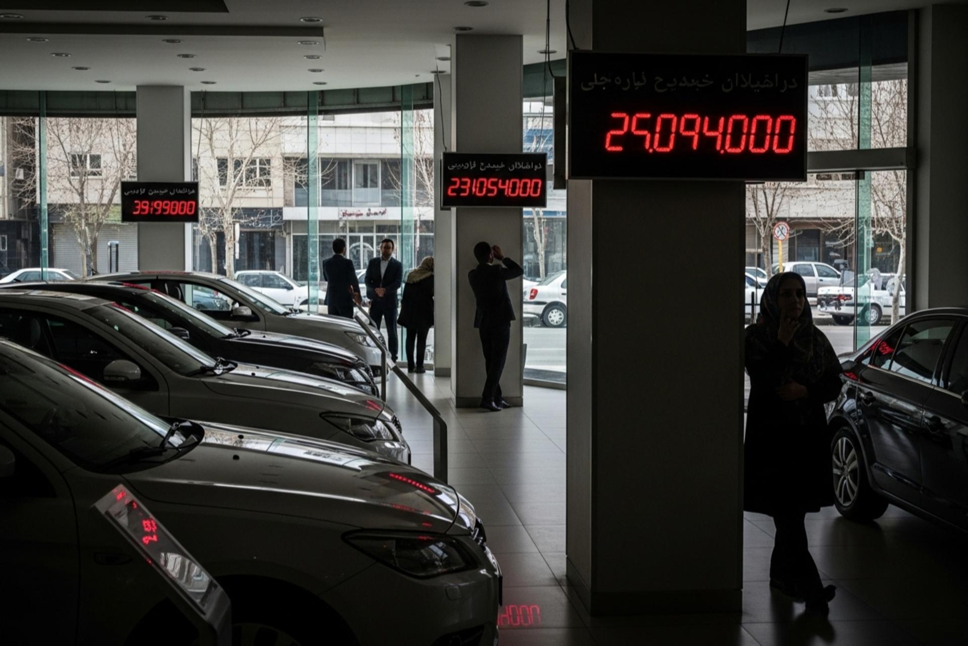 رکود و گرانی در بازار خودروی ایران