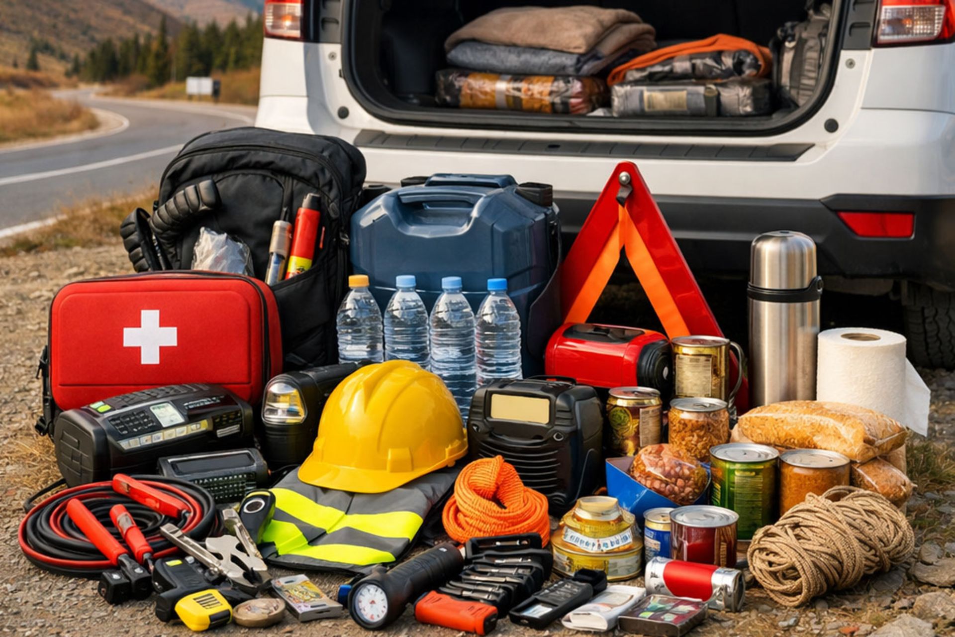 وسایط اضطراری در شرایط بحرانی در داخل خودرو