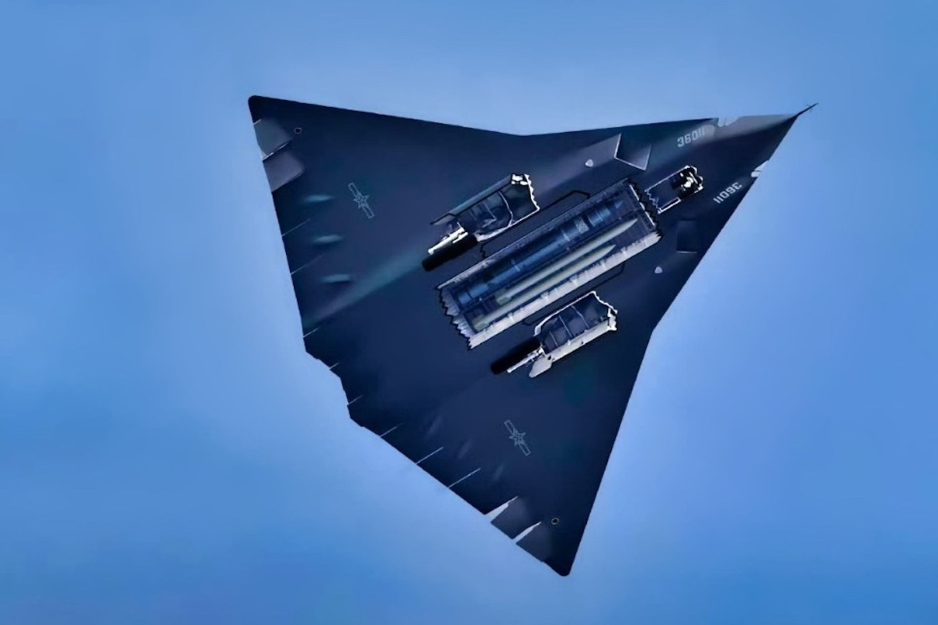 جنگنده j-36 چین