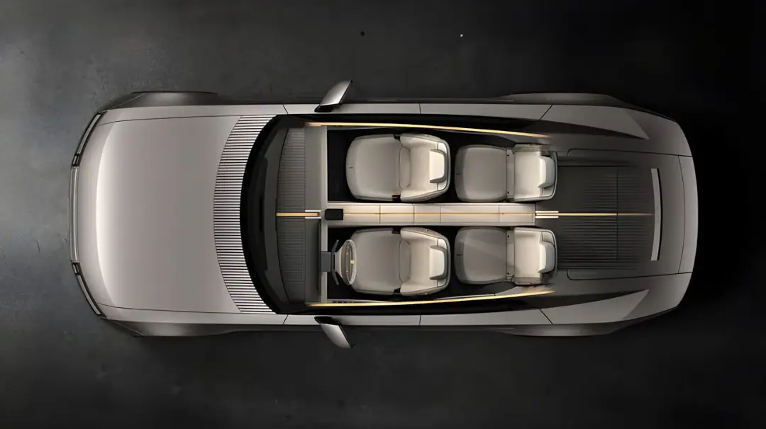 نمای از بالای خودروی جگوار تایپ 01 (Jaguar Type 01) با کابین چهار نفره