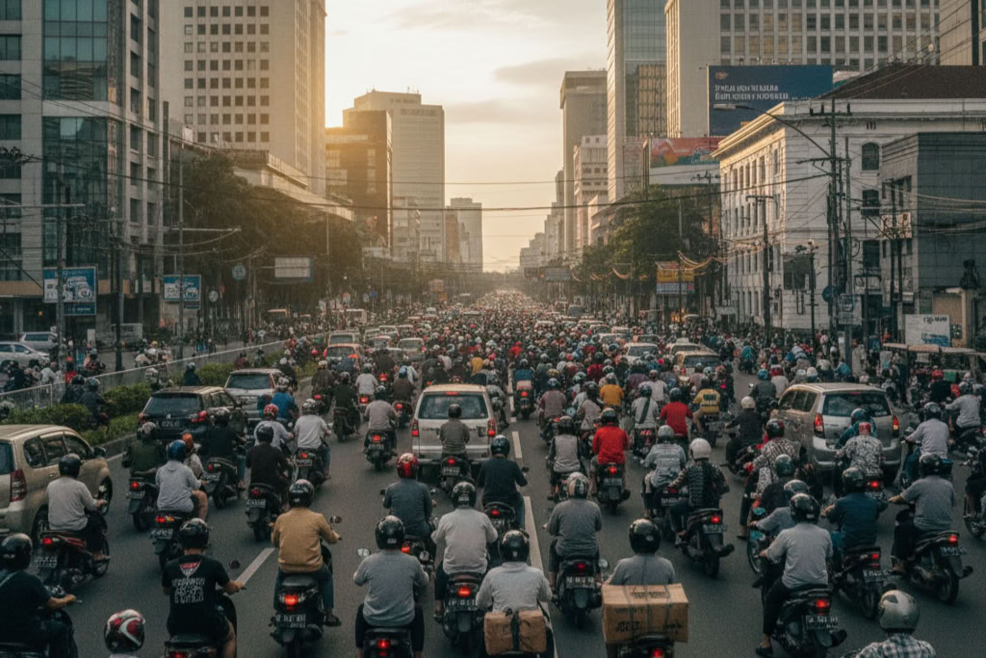 ترافیک موتورسیکلت ها