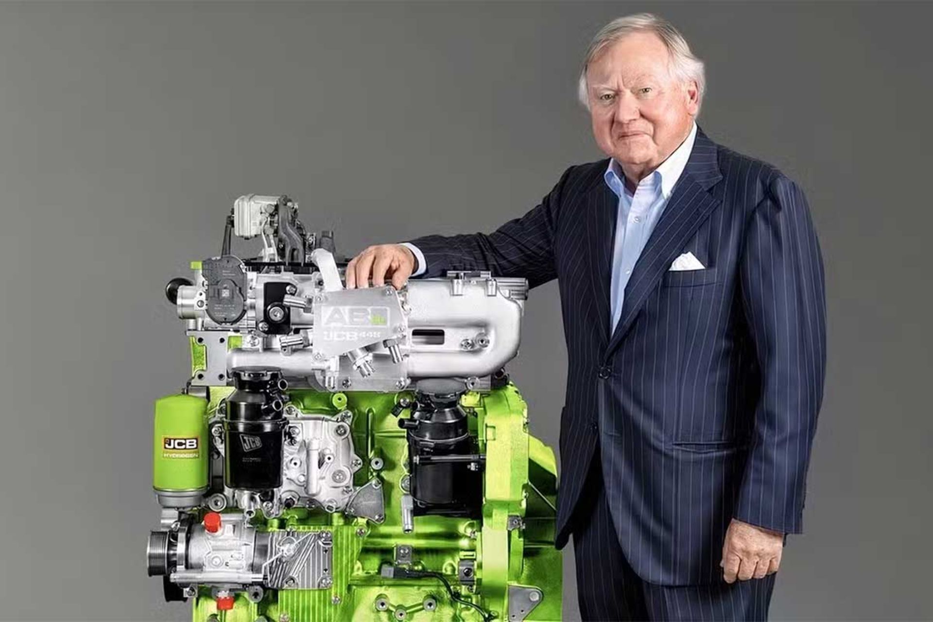 موتور هیدروژنی JCB