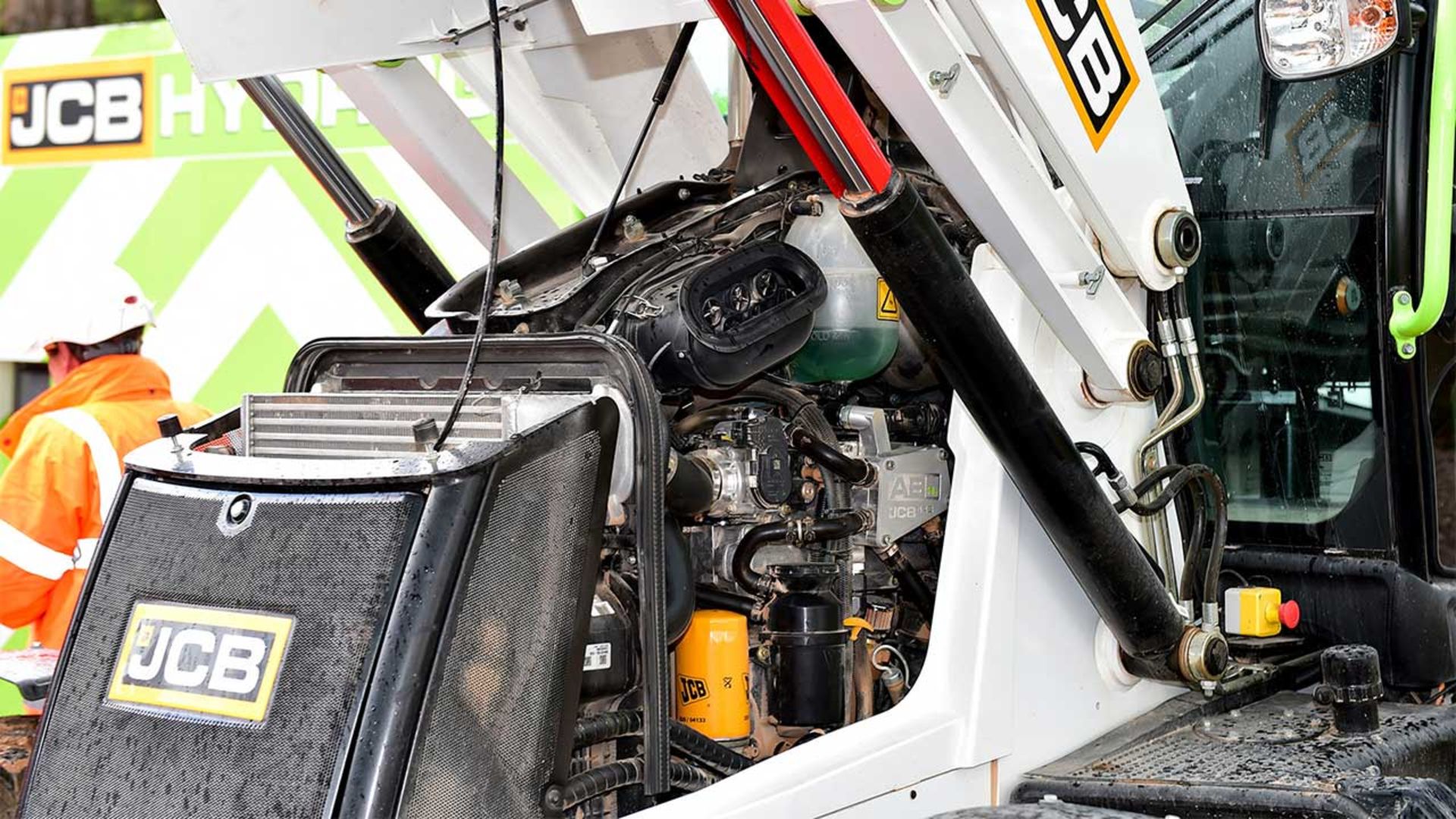 موتور هیدروژنی JCB