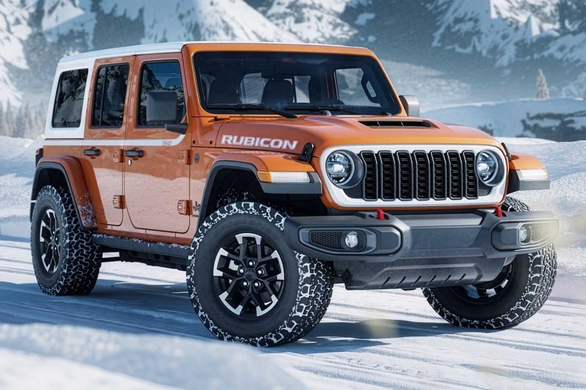 جیپ رانگلر وایت‌کپ