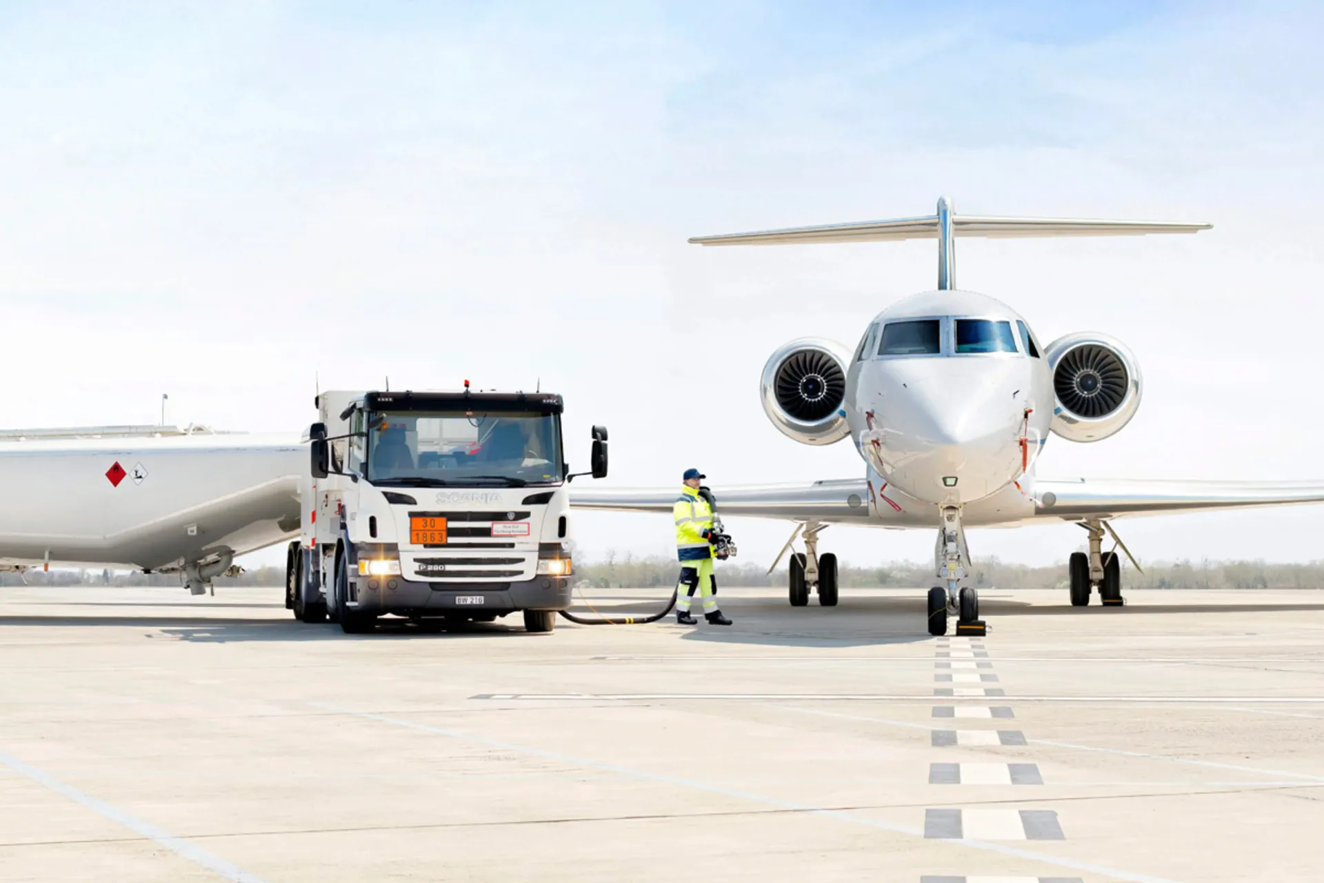 سوختگیری هواپیما