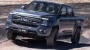 وانت پیکاپ JMC (JMC) بلیز با طراحی مشابه خودروهای فورد در مسیر خاکی